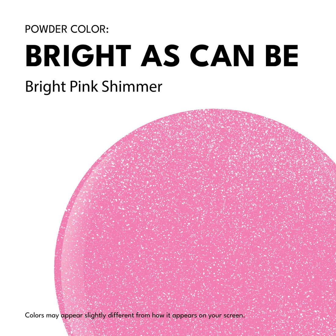 Red Carpet Manicure Color Dip Nail Dip Powder, Bright As Can Be Pink 0.3 oz