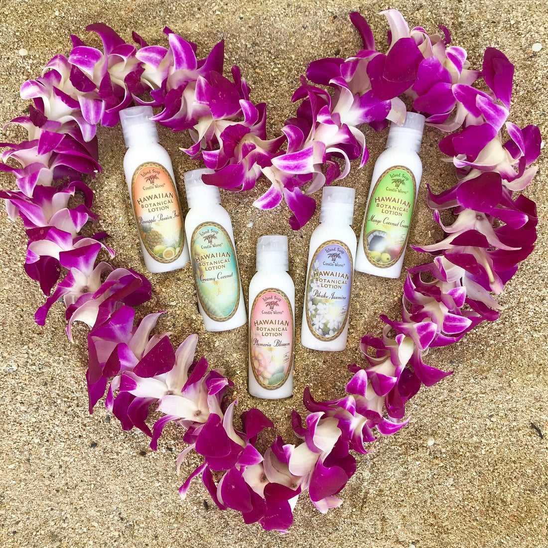 Island Soap & Candle Works Lotion, Pineapple Passion Fruit, 2 Ounce