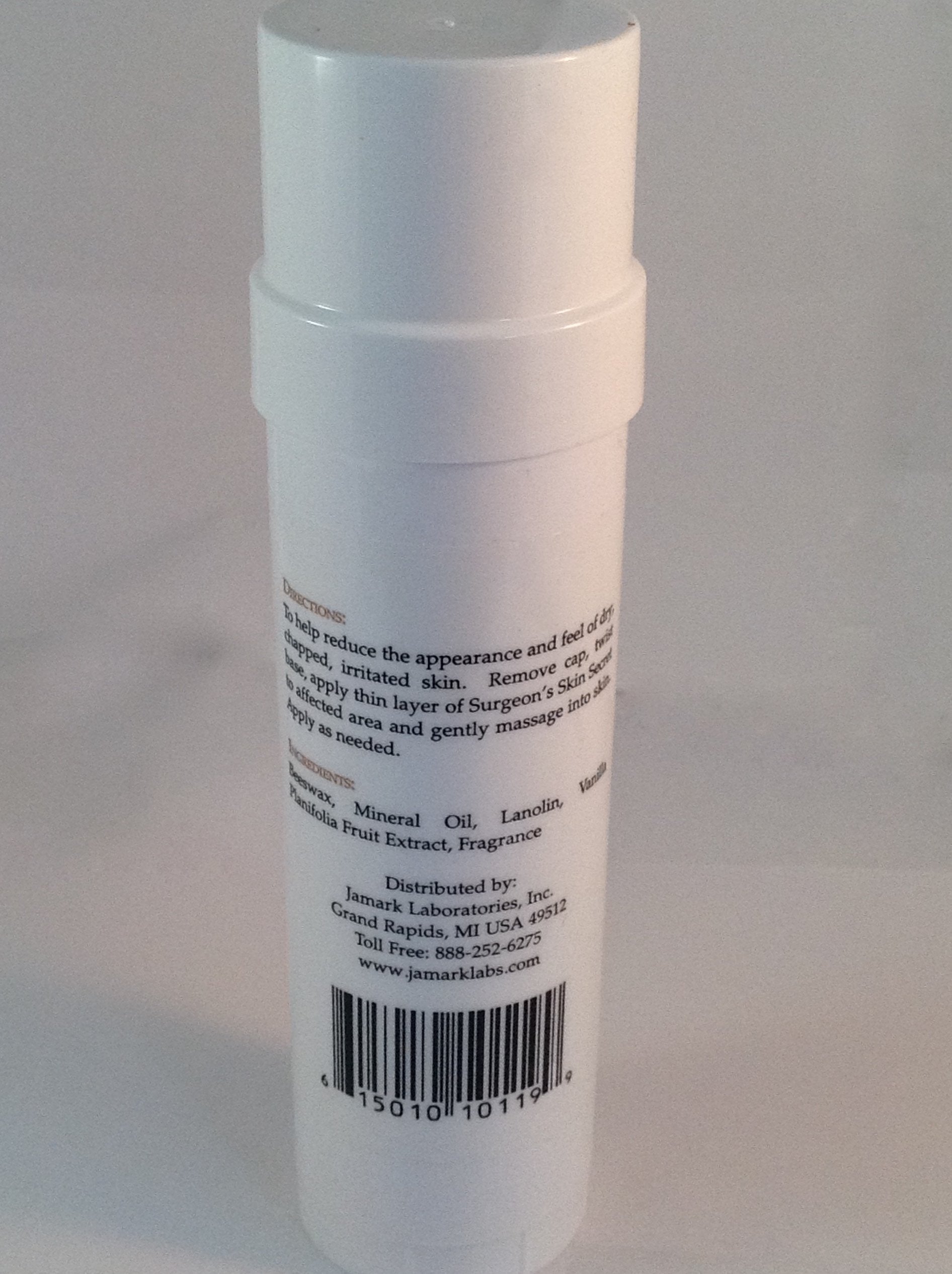 Surgeon's Skin Secret 2.5 oz oz Twist-up Sticks 2-Pack Vanilla AD