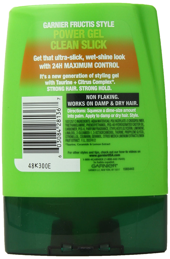 Garnier Fructis Style Clean Stick Power Gel, 9 Fluid Ounce