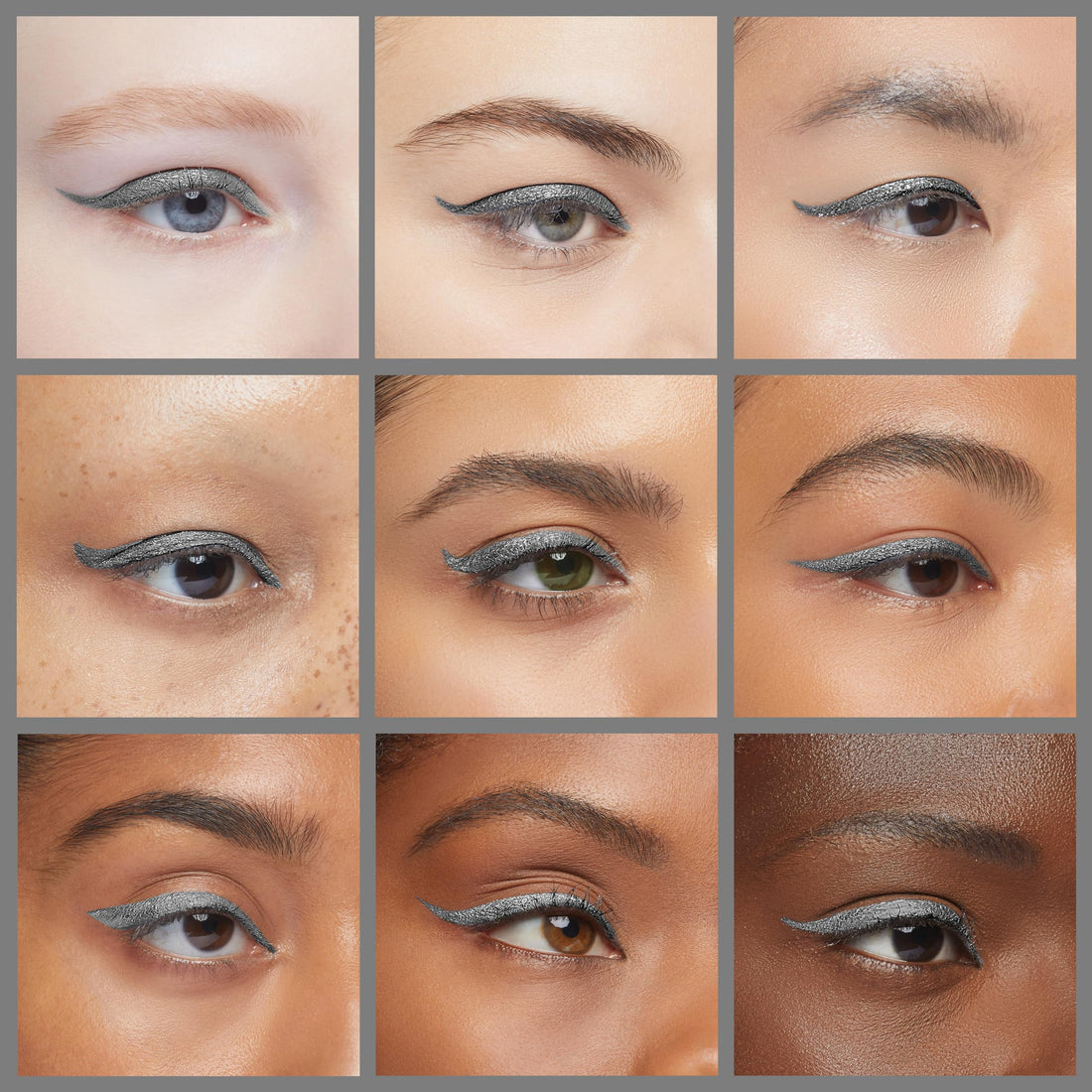 Julep When Pencil Met Gel Sharpenable Multi-Use Longwear Eyeliner Pencil - Silver Shimmer - Transfer-Proof - High Performance Liner