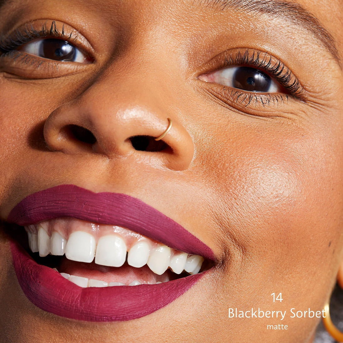 SEPHORA COLLECTION Cream Lip Stain Liquid Lipstick 14 Blackberry Sorbet