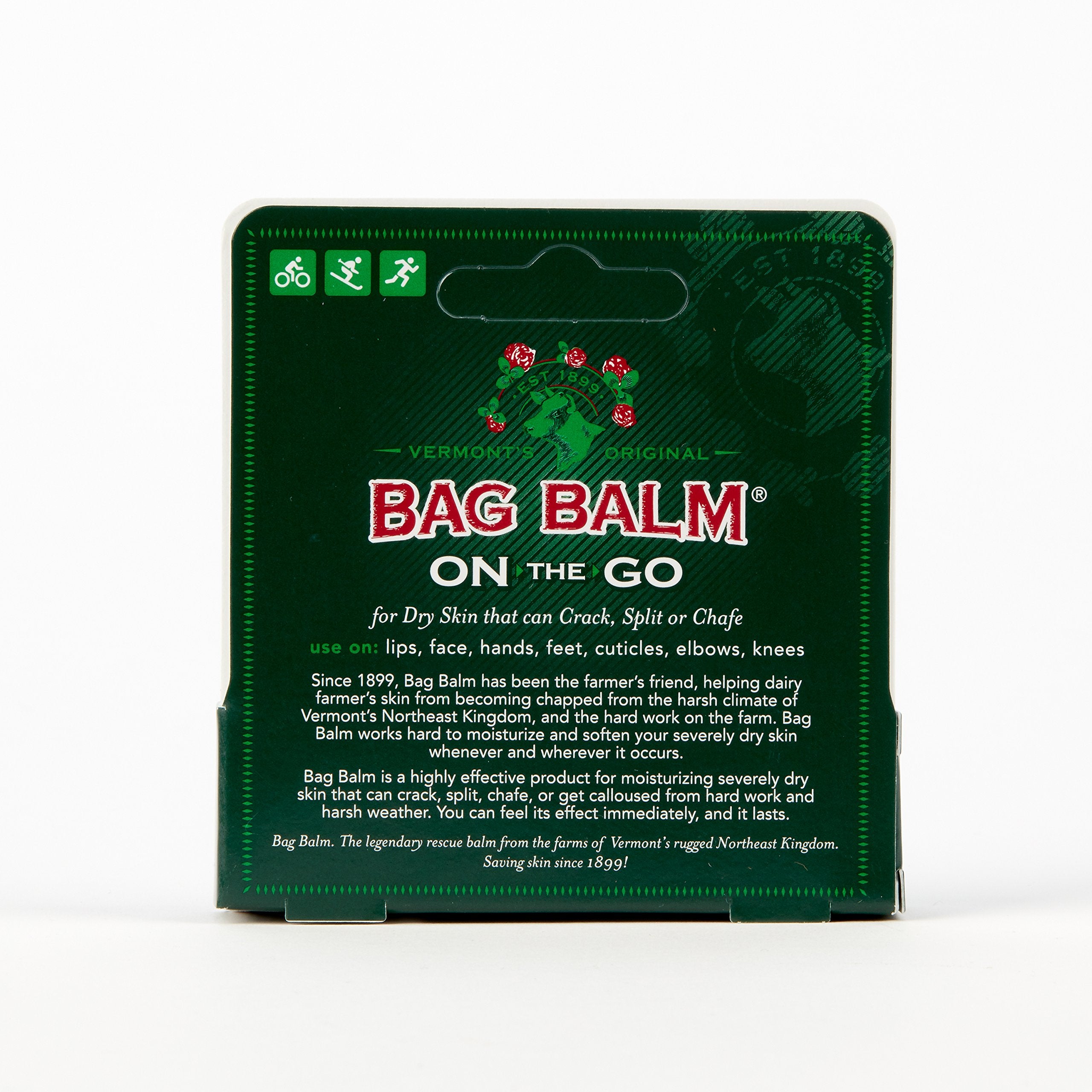 Bag Balm Original Formula Skin Moisturizer 0.33oz Lip Balm Tube