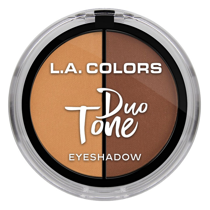 L.A. Colors Duo Tone Eyeshadow, Lingerie, 4.5g