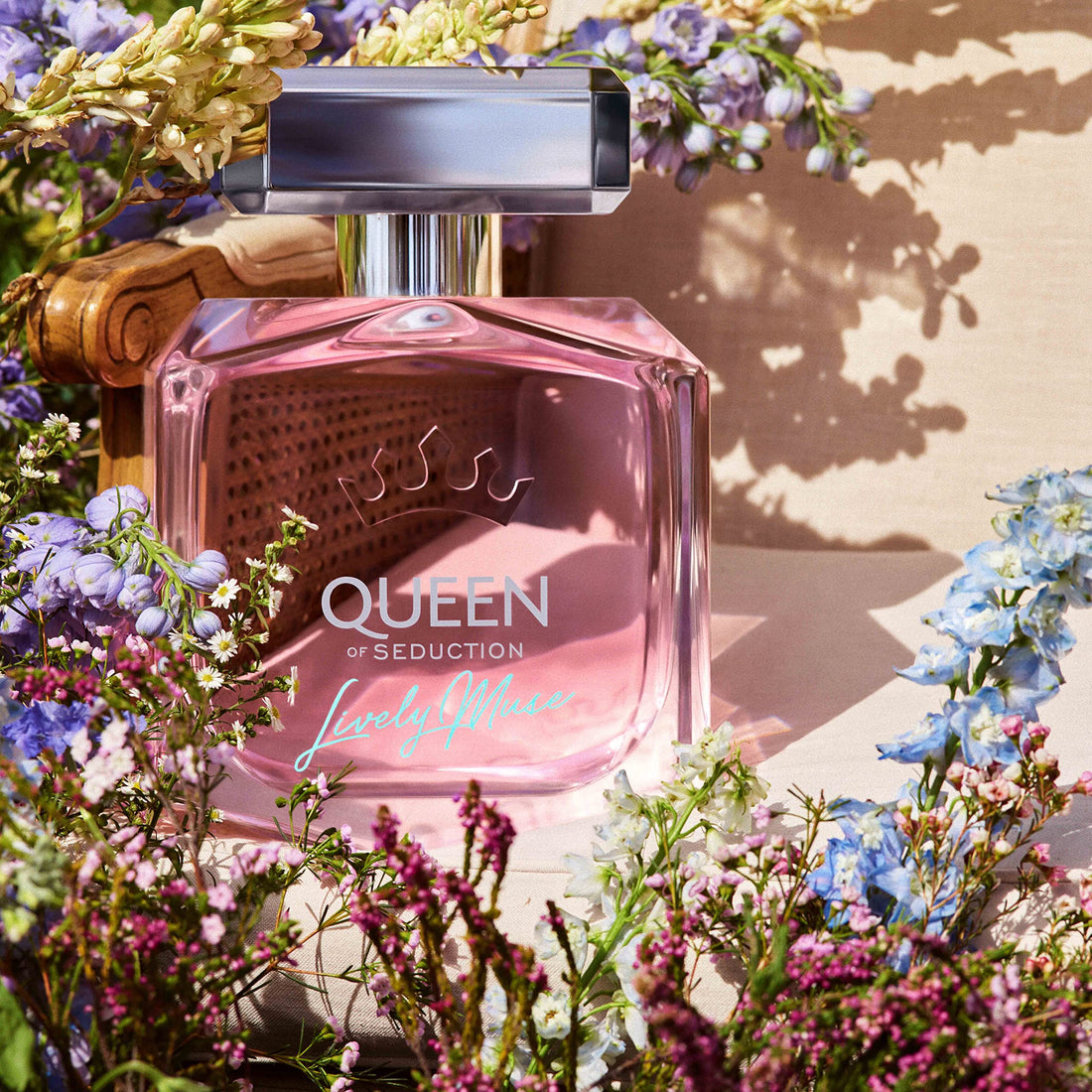 Antonio Banderas Perfumes - Queen of Seduction, Lively Muse - Eau de Toilette Spray for Women, Floral Fruity Fragrance - 2.7 Fl Oz