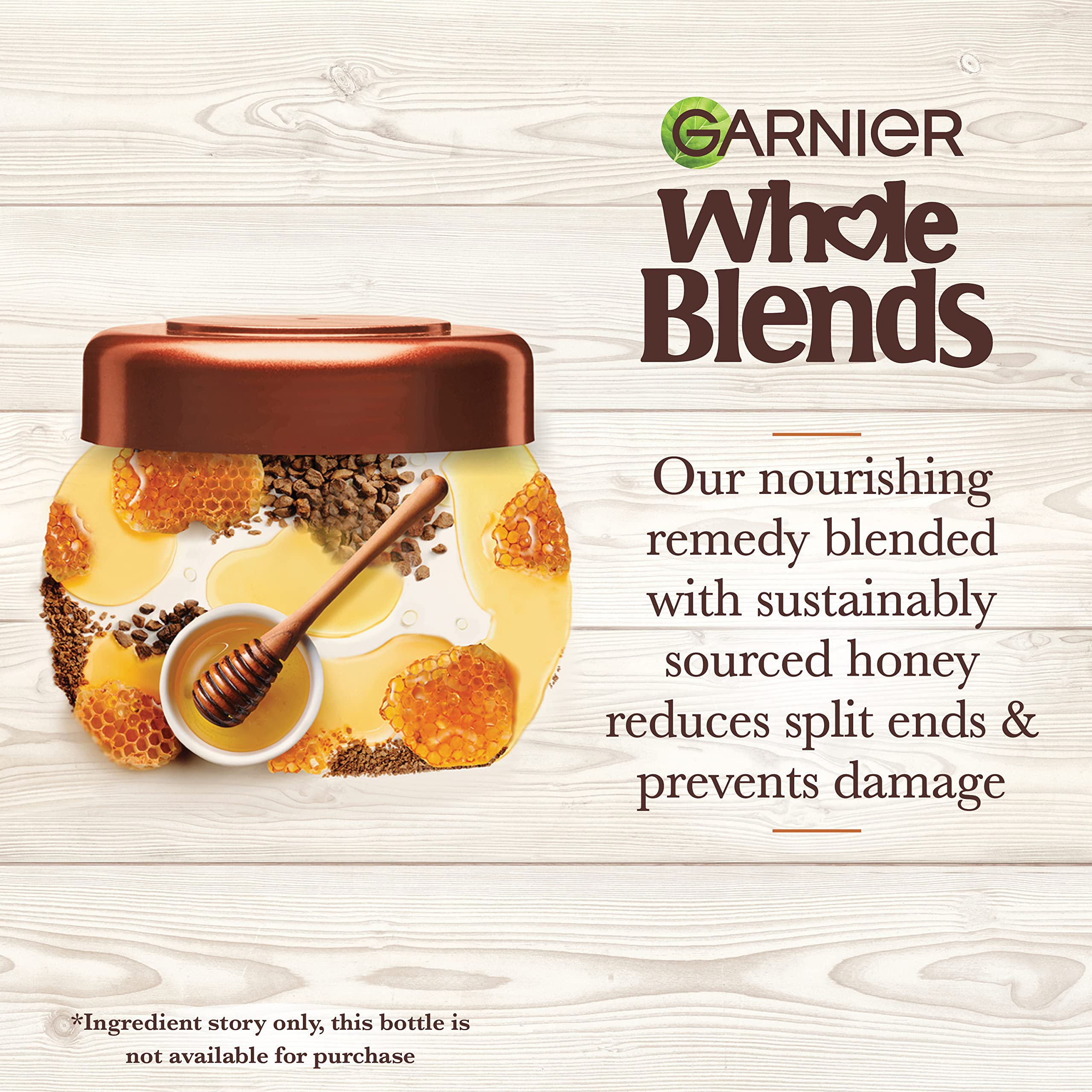 Garnier Whole Blends Care Cream Hair Mask Honey Treasures
