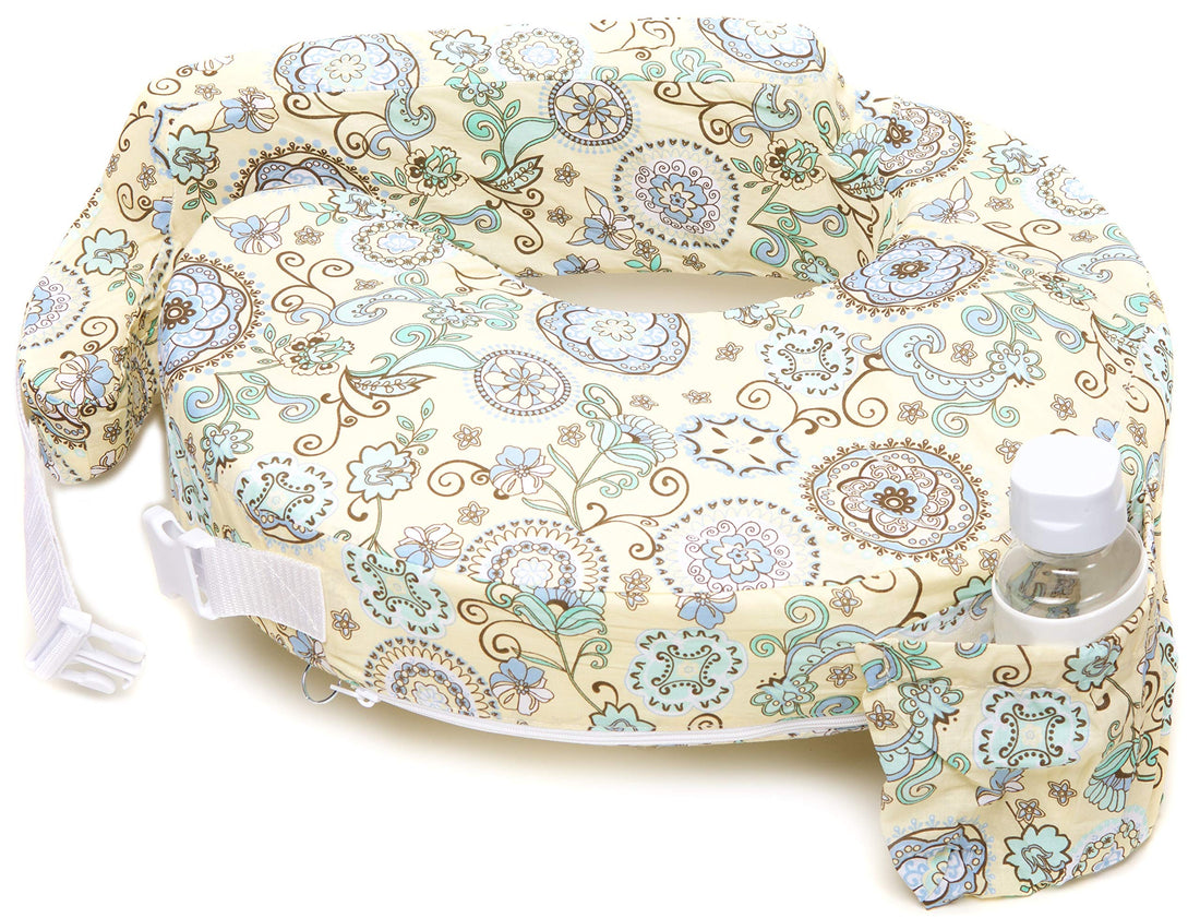 My Brest Friend Original Nursing Pillow Cover - Slipcovers for Baby - Adjustable Fit, Easy Care, Durable - Original Nursing Pillow Not Included, Buttercup Bliss