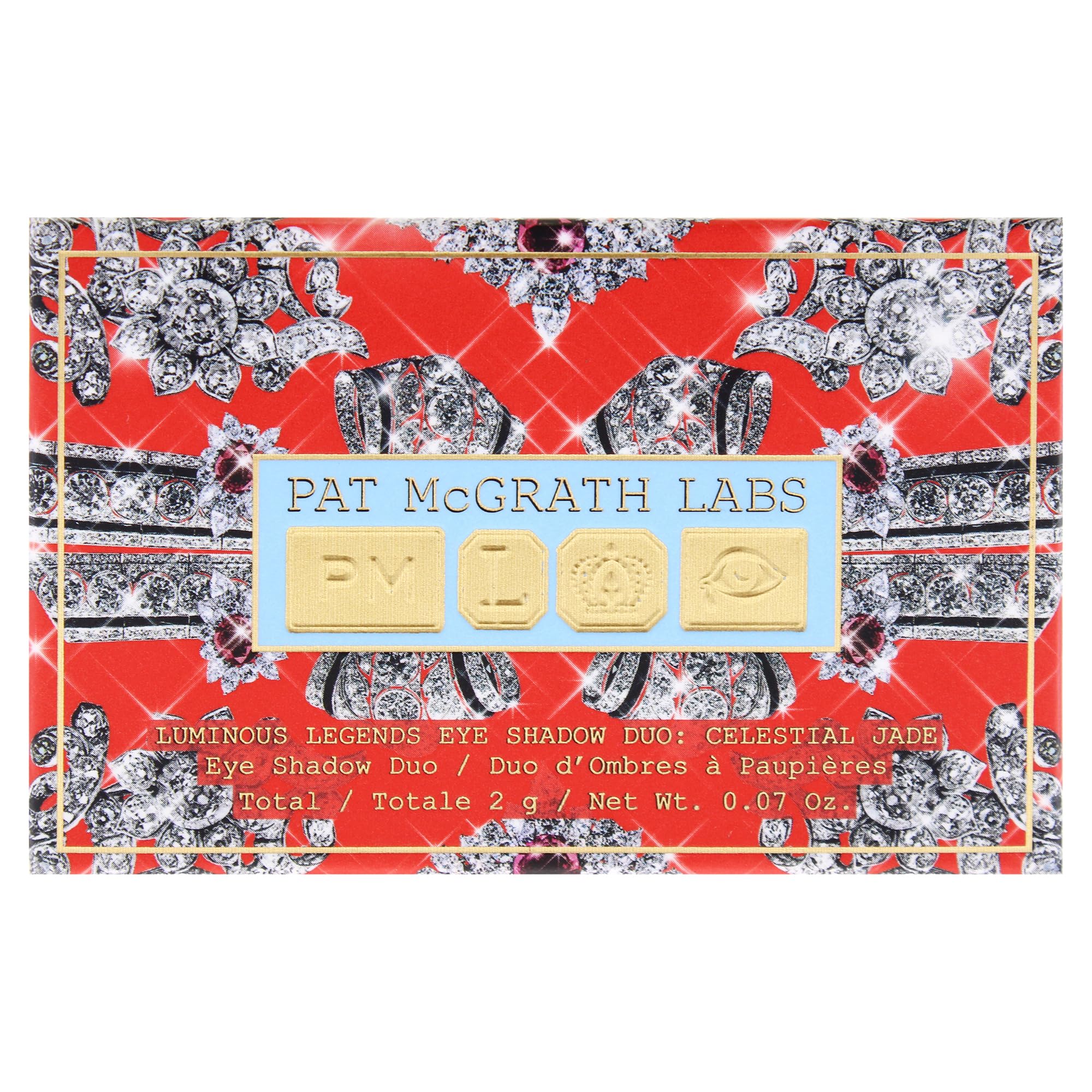 Pat Mcgrath Labs Luminous Legends Eye Shadow Duo - Celestial Jade for Women - 0.07 oz Eye Shadow