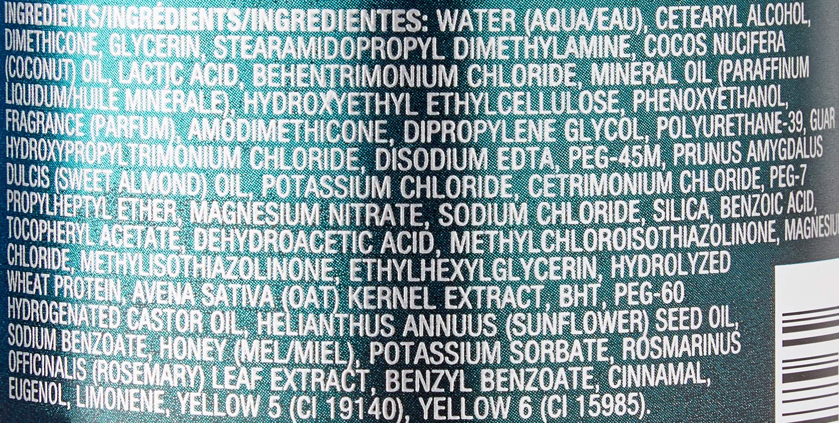 Tigi Catwalk Oatmeal & Honey pour les Cheveux Abîmés 750ml