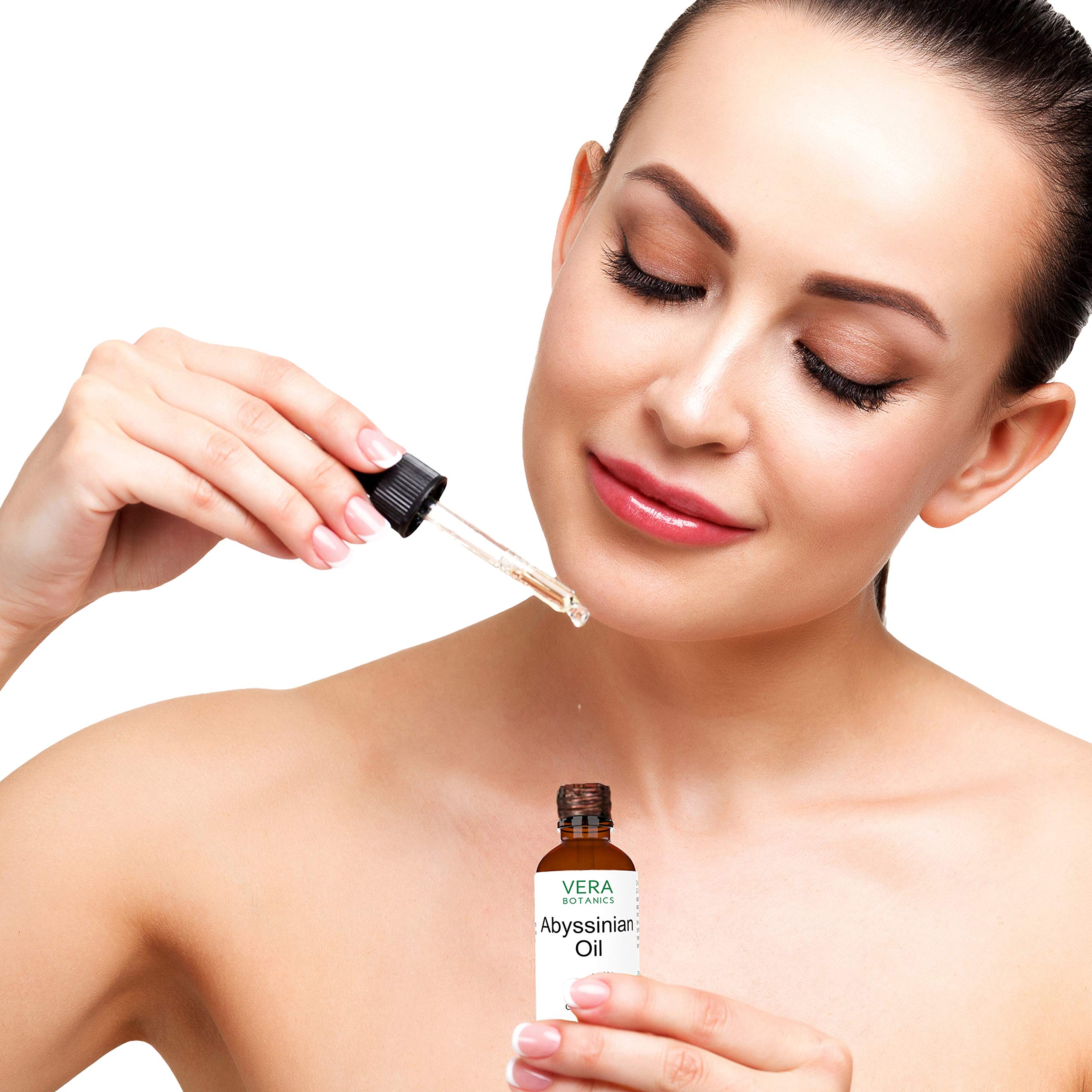 Vera Botanics ABYSSINIAN OIL 100% Pure & Natural, Unrefined, Cold-Pressed For Face, Dry Skin, Nails, Lips, Body & Hair - Reduce Hair Breakage, Even Out Skin Tone, Therapeutic Massage