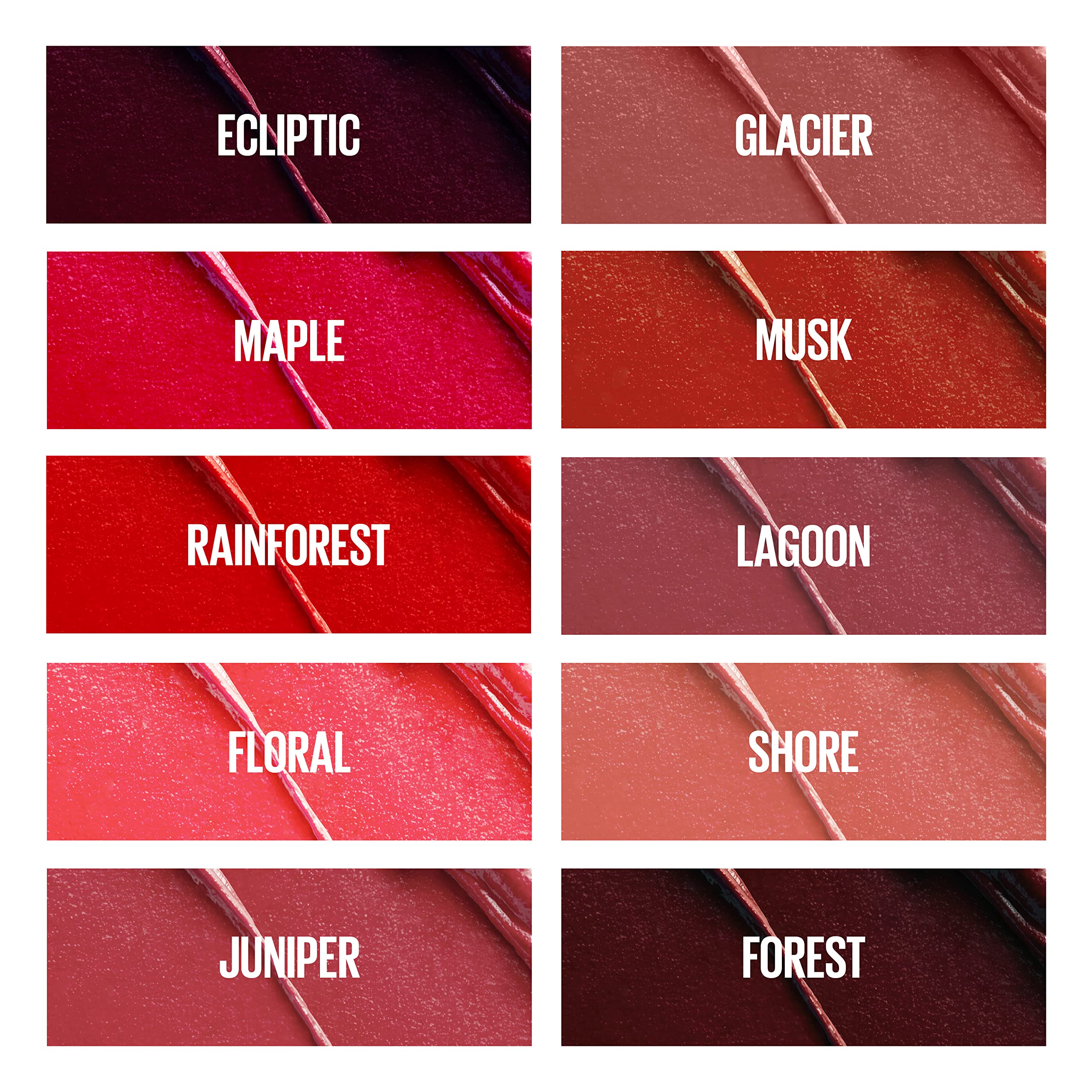 Maybelline Green Edition Butter Cream High-Pigment Bullet Lipstick, Ecliptic, Creamy Plum, 0.12 oz