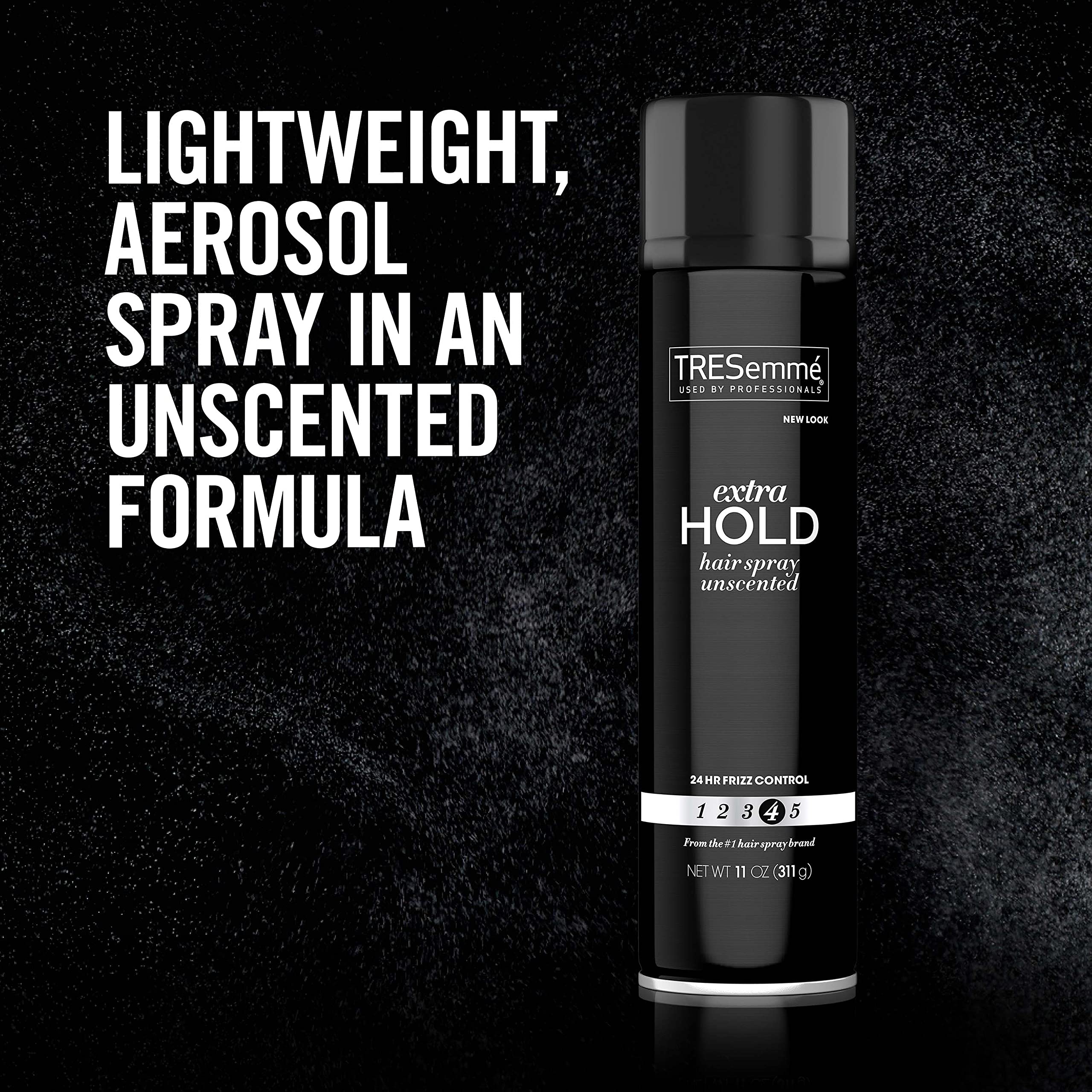 TRESemmé Hair Spray TRES Two Extra Firm Control Aero, Unscented, 11 Oz