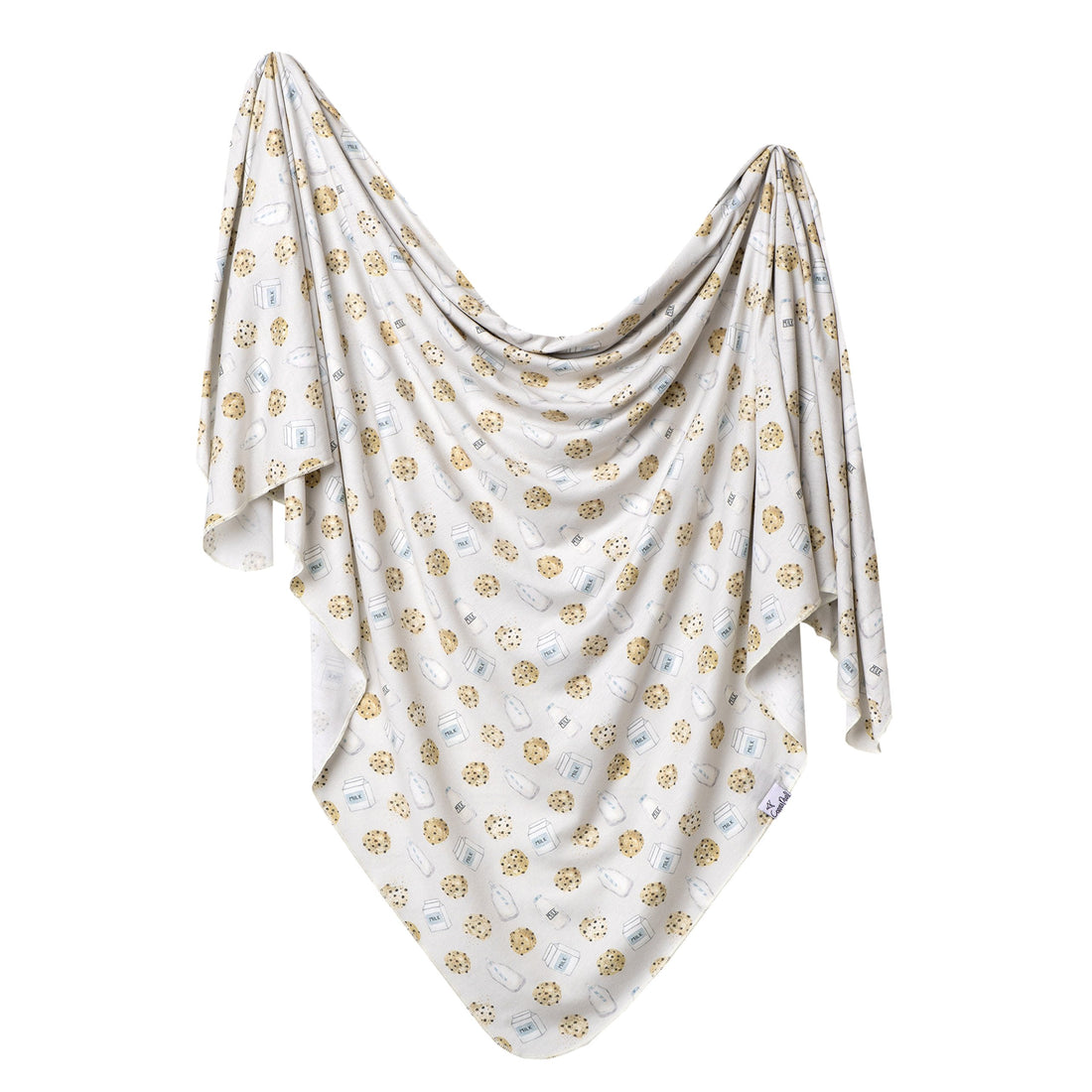 Copper Pearl Large Premium Knit Baby Swaddle Receiving Blanket Chip