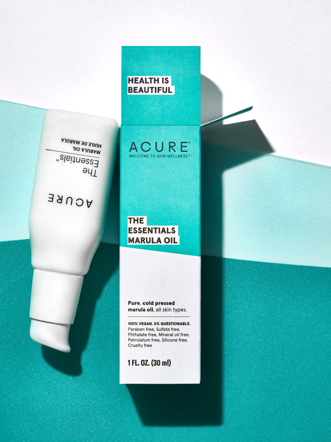 Acure The Essentials Marula for Dry Skin & Hair Oil, 1 Oz