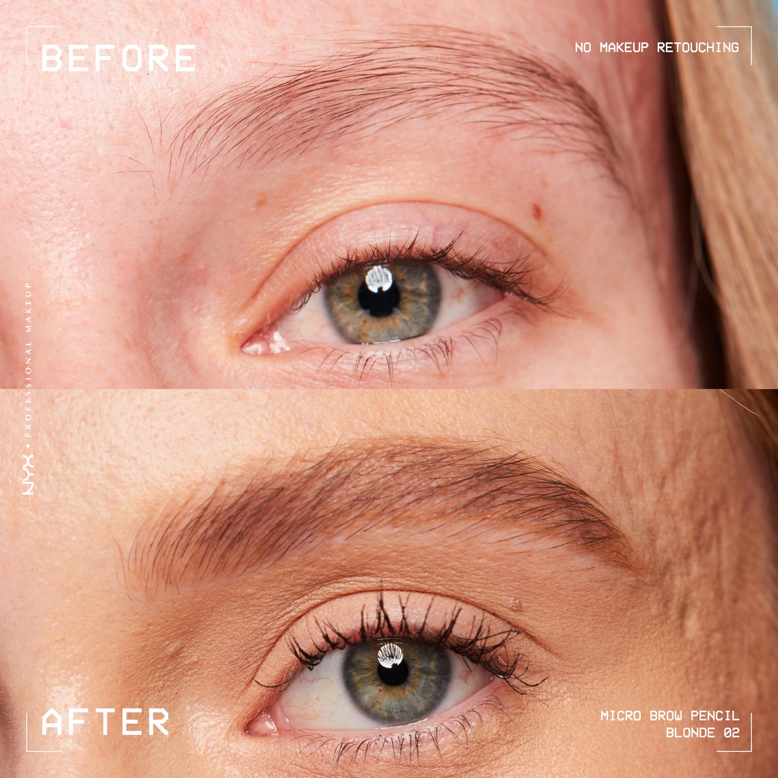 NYX Micro Brow Pencil-MBP02 Blonde