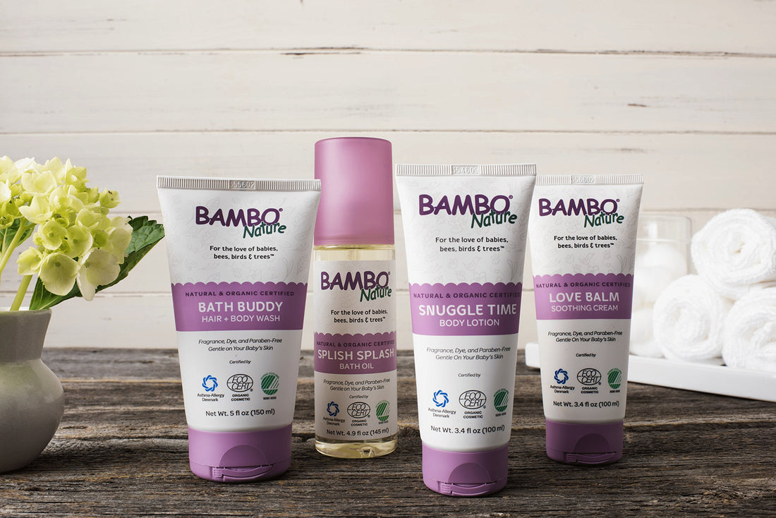 Bambo Nature Bath Buddy Hair & Body Wash, 5 fl oz, 6 Count (1 Pack of 6 Tubes)