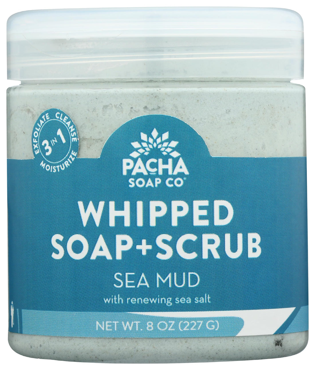 Pacha Soap, Soap Scrub Whipped Sea Mud, 8 Ounce