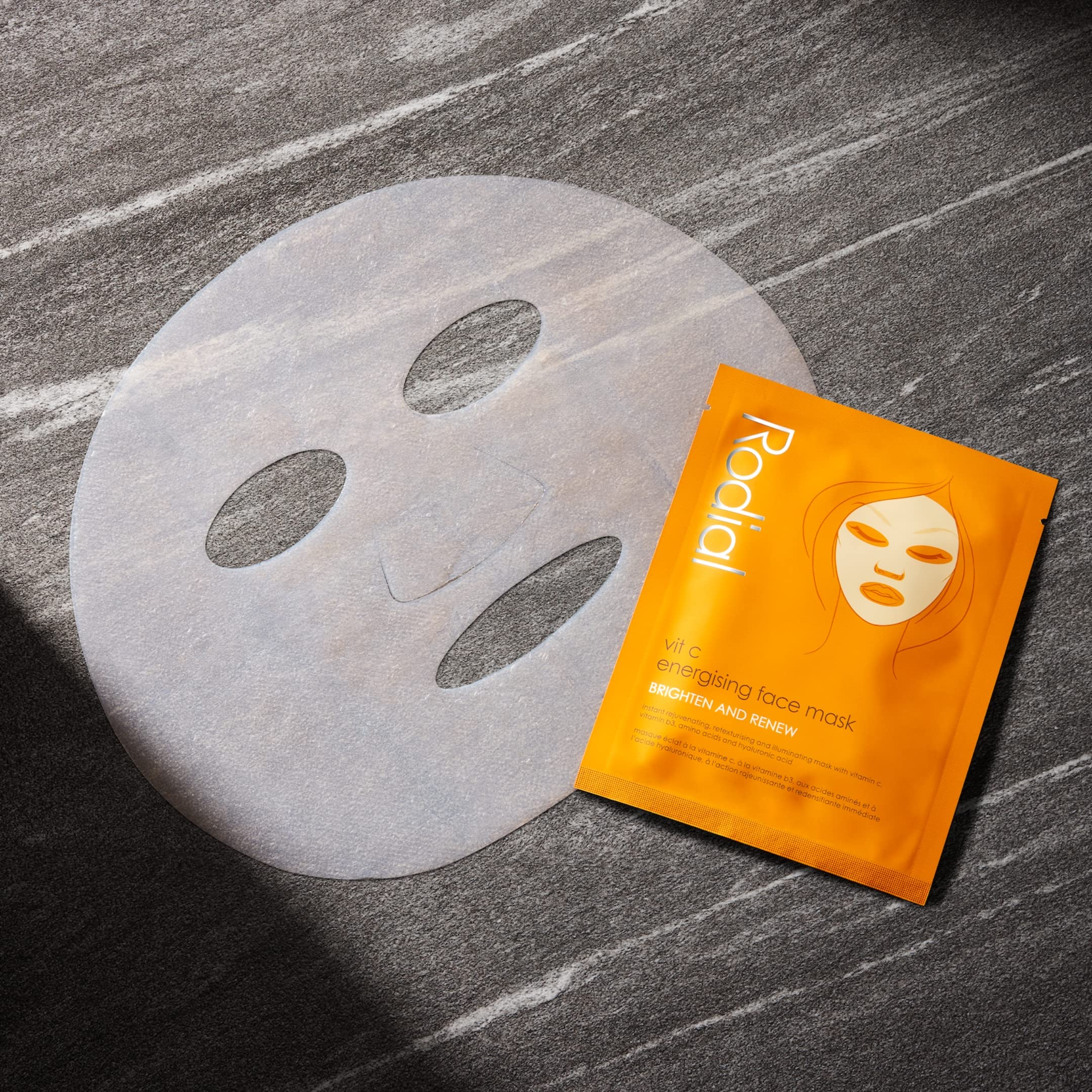 Rodial Vit C Energising Sheet Masks, 4 ct.