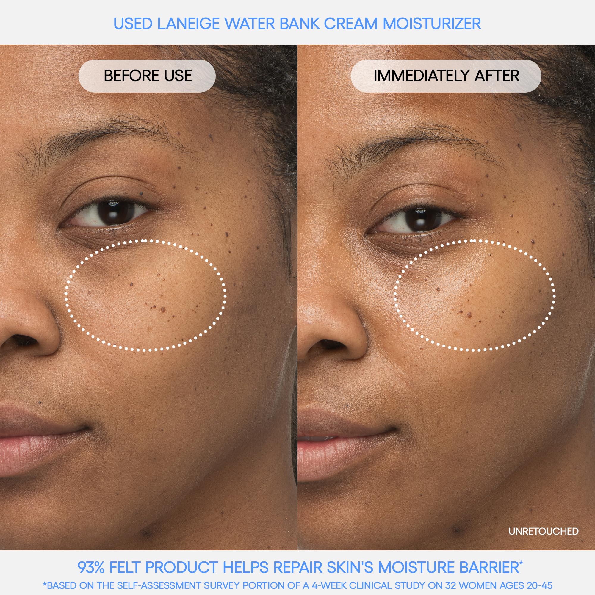 LANEIGE Water Bank Hydration Set: Hyaluronic Acid, Barrier-Boosting Hydration, Full Sized, Travel Sized