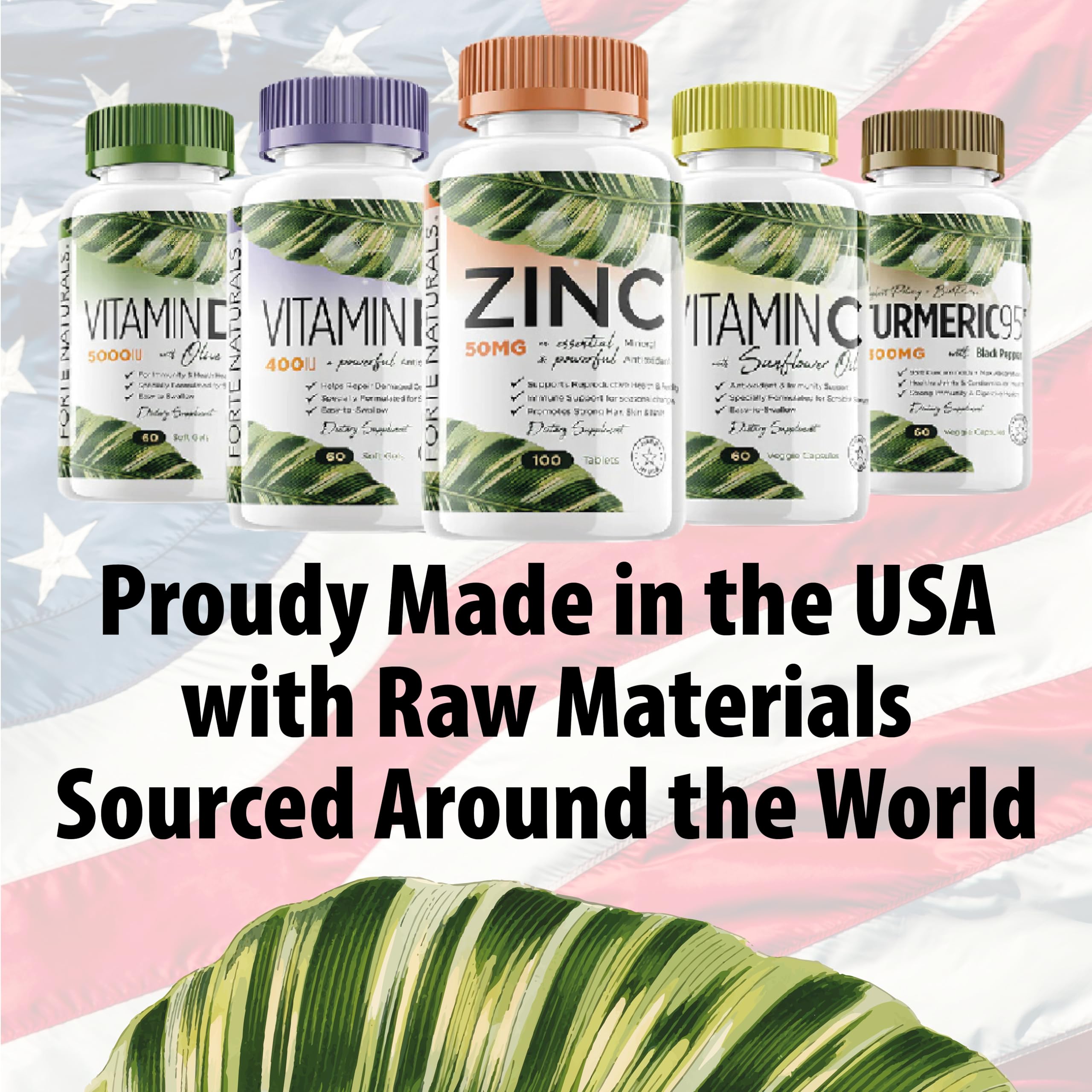 FORTE NATURALS Collagen Peptide Pills 100 Tablets Protein Supplements NO More Mixing Powder Shakes Easy to Swallow Collagen Peptides Powder Pills Protein Capsules Keto