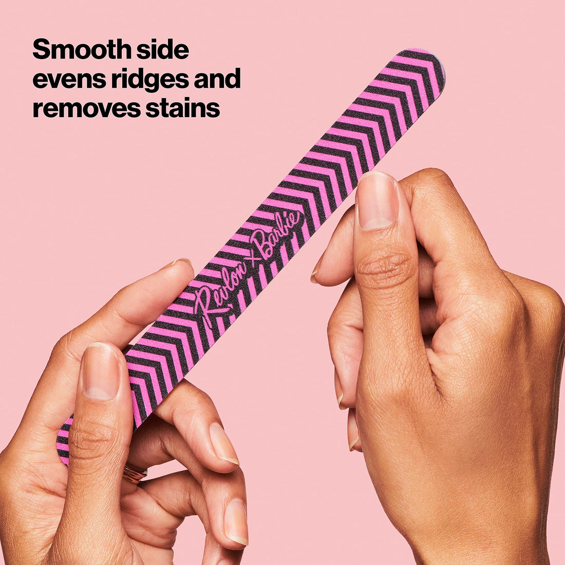 Revlon x Barbie Expert Nail Shapers, Quickly Shape and Smooth Normal to Hard Nails