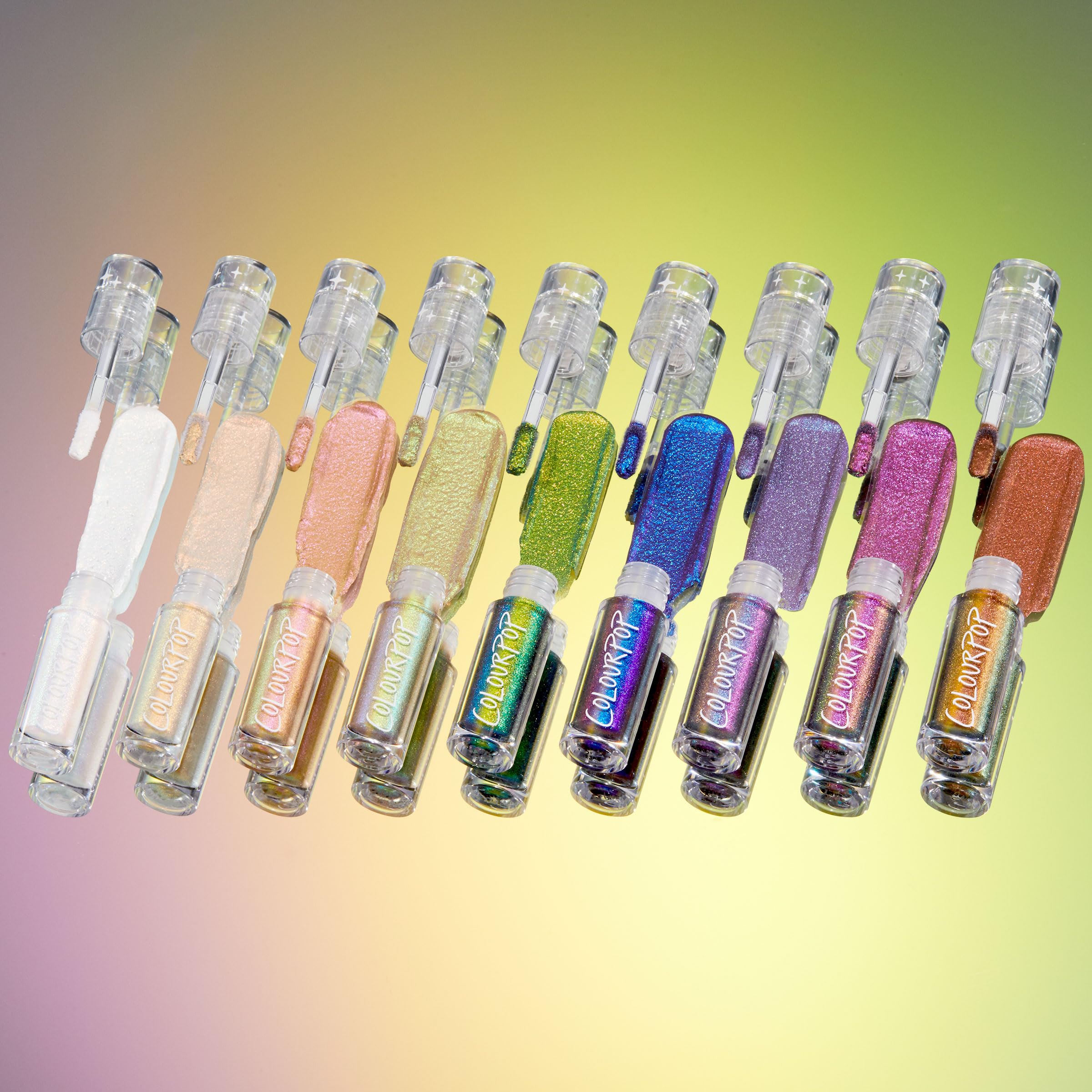 ColourPop Chrome Liquid Eyeshadow - Color-Shifting Chrome Eyeshadow with Long-Lasting & Ultra-Pigmented Formula - Sweetzer Ave (0.05 oz)