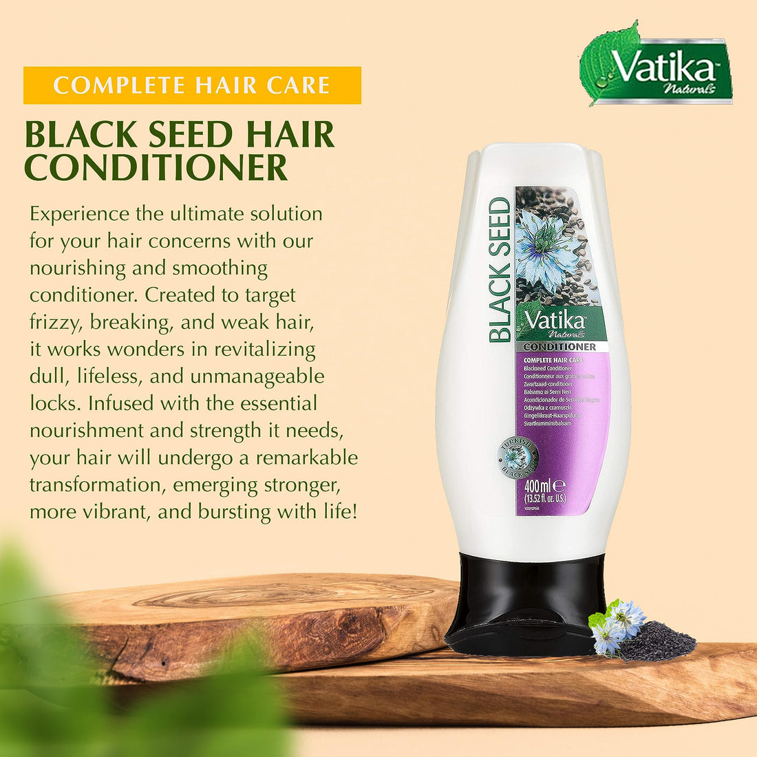 Dabur Vatika Naturals Black Seed Conditioner