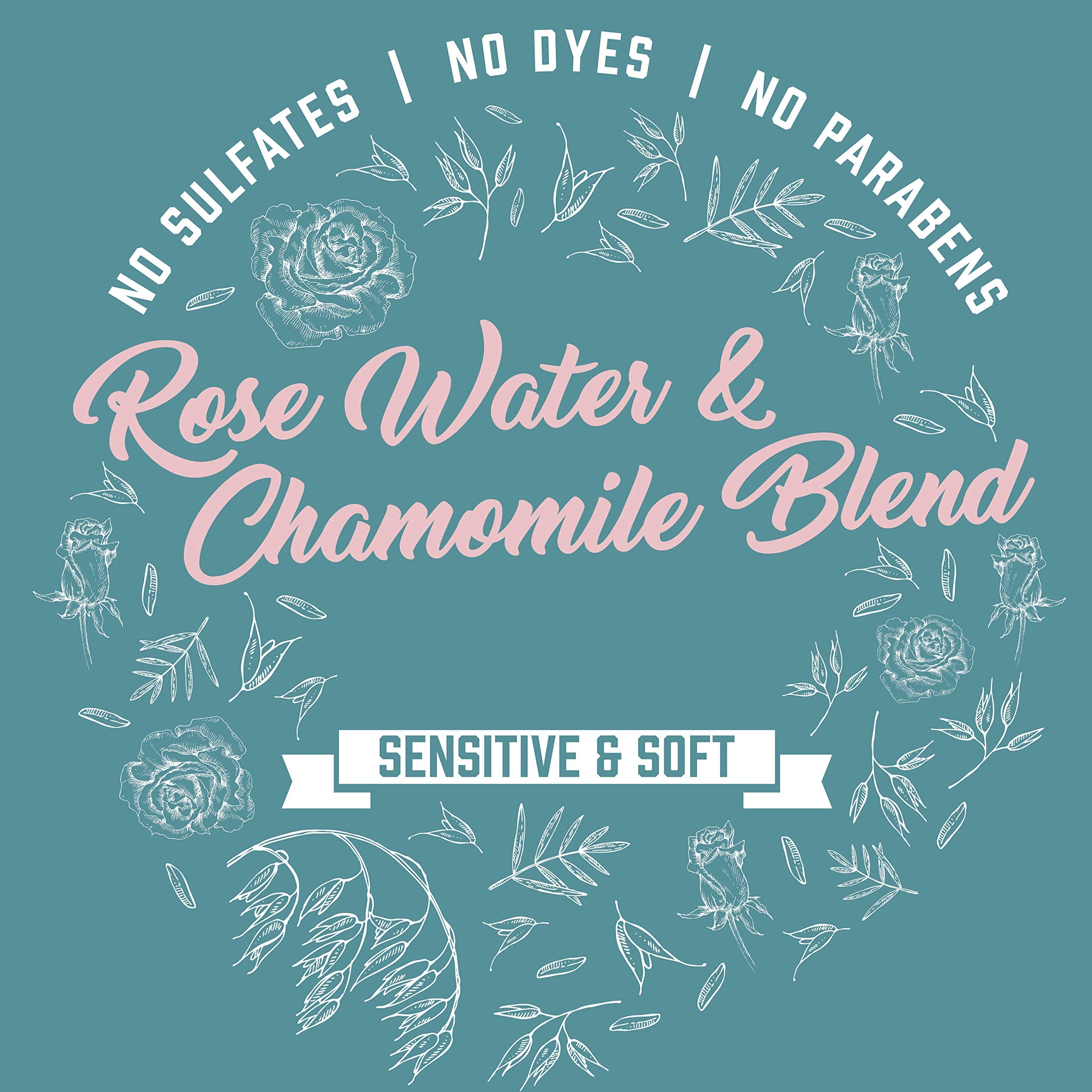 Aveeno Rose Water & Chamomile Blend Gentle Dry Shampoo for Sensitive Scalp & Soft Hair, Sulfate Free Dry Shampoo, Paraben & Dye-Free, 5 Fl Oz