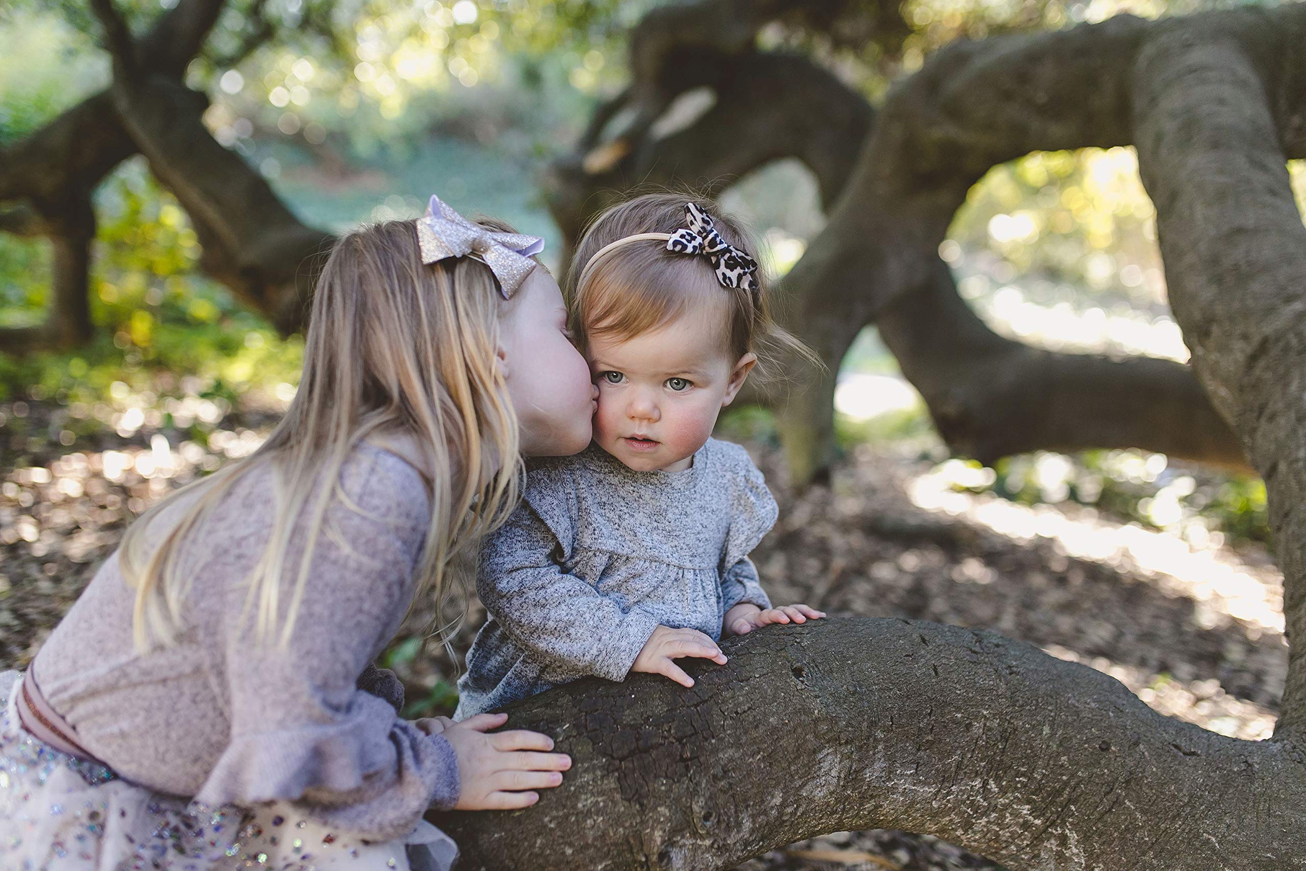 California Tot Non-Slip Fully Lined Alligator Clip Hair Accessories for Fine Hair, Little Girls, Toddlers (Carol Clip Set of 6)