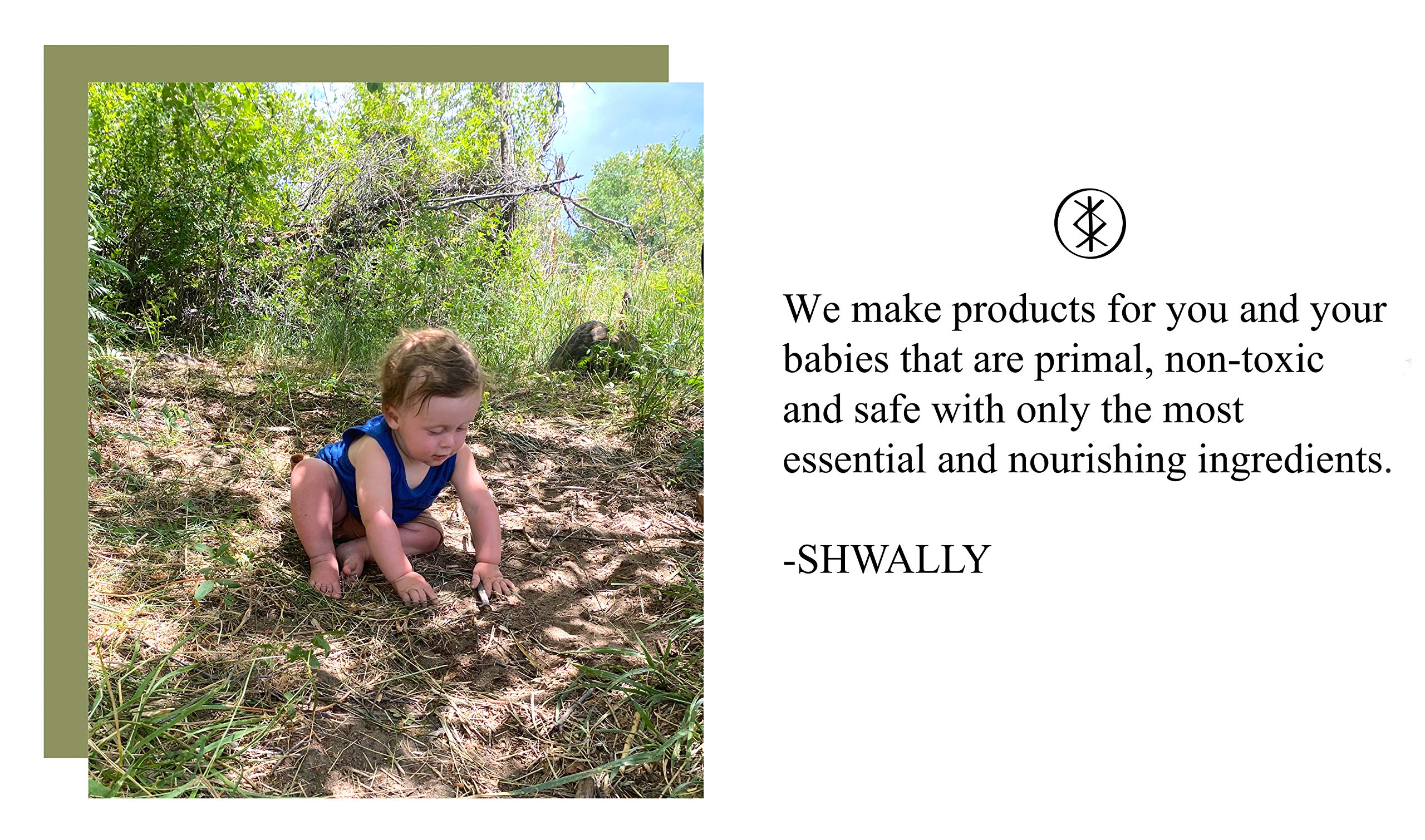 Shwally Primal Beauty Squalane Face Balm, Paleo and Non-comodegenic, The West Coast Original, With Squalane and Calendula Flower, Unscented