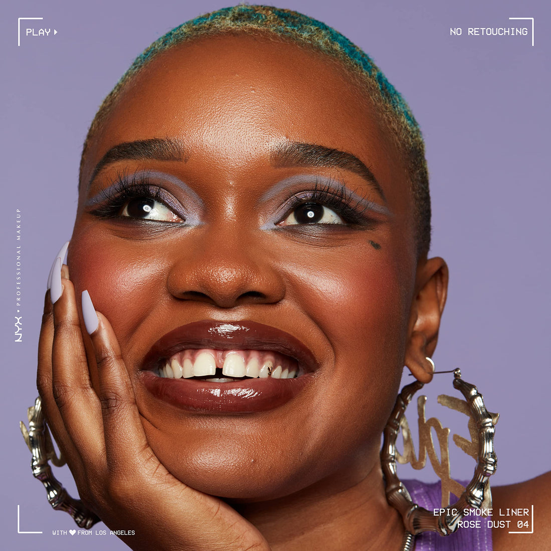 NYX PROFESSIONAL MAKEUP Epic Smoke Liner, Vegan Smokey Eyeliner - Rose Dust (Soft Rosy Lavender)