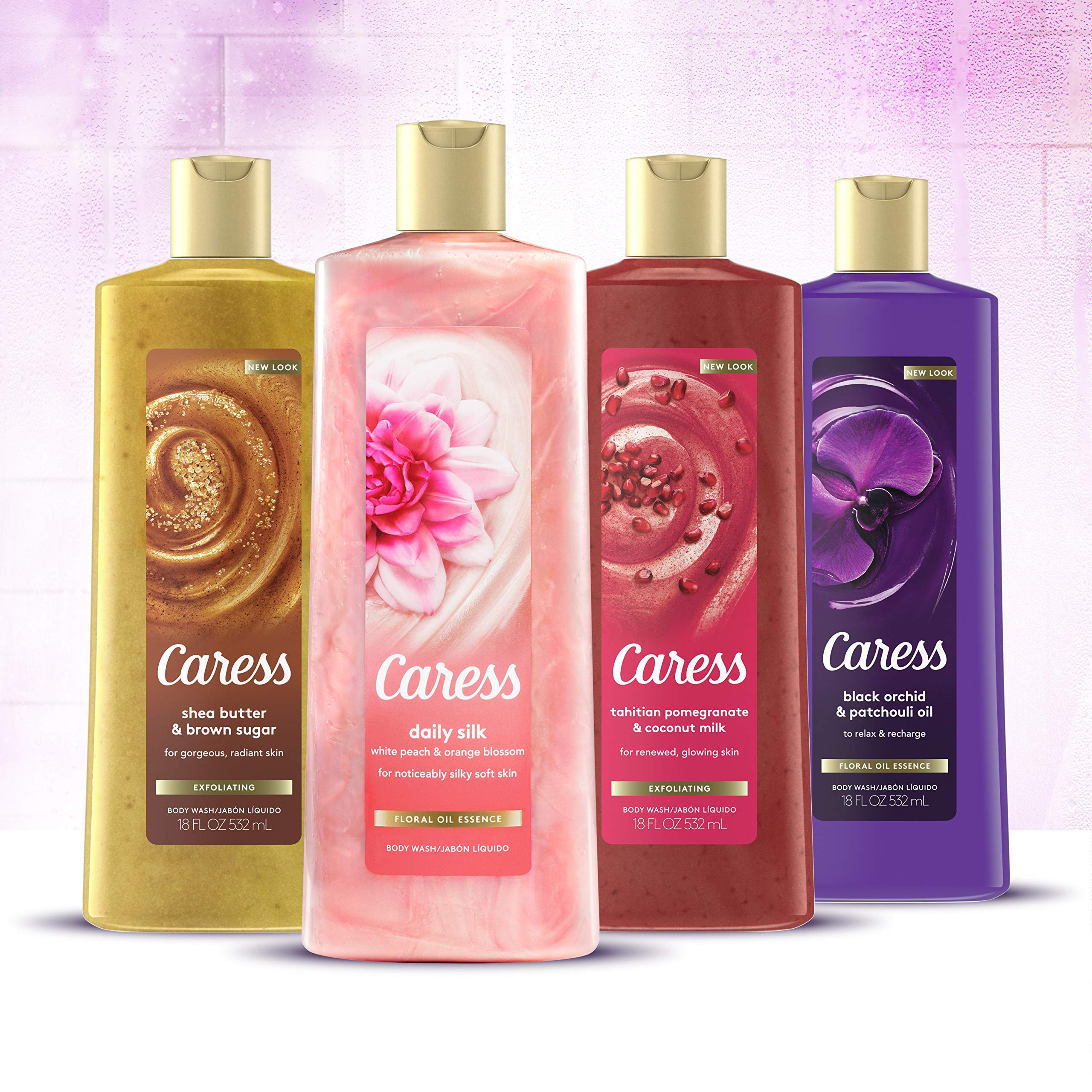 Caress Evenly Gorgeous Exfoliating Body Wash