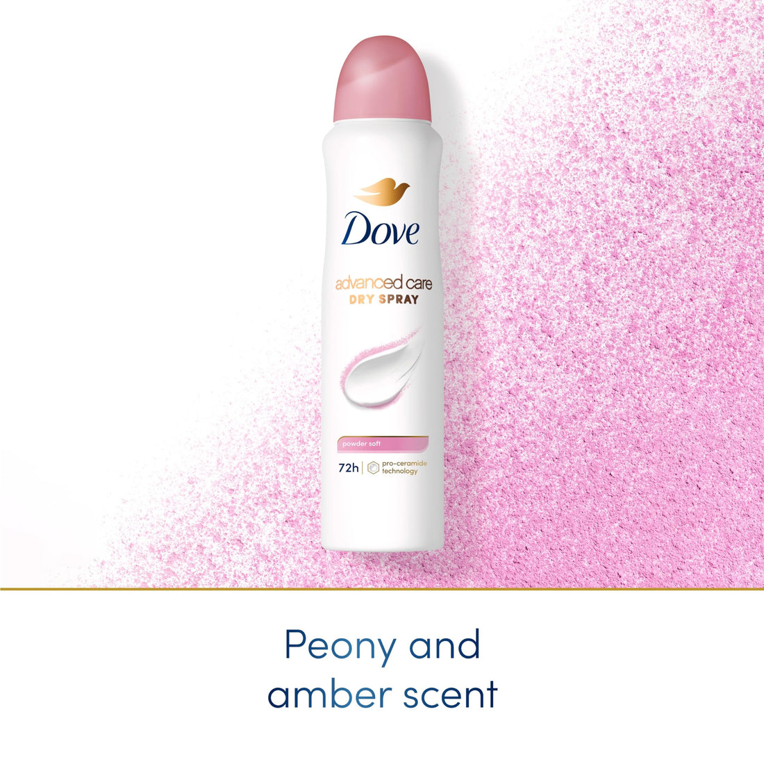 Dove Advanced Care Dry Spray Antiperspirant Deodorant for Women, Powder Soft, for 48 Hour Protection And Soft And Comfortable Underarms, 3.8 oz 3 Count