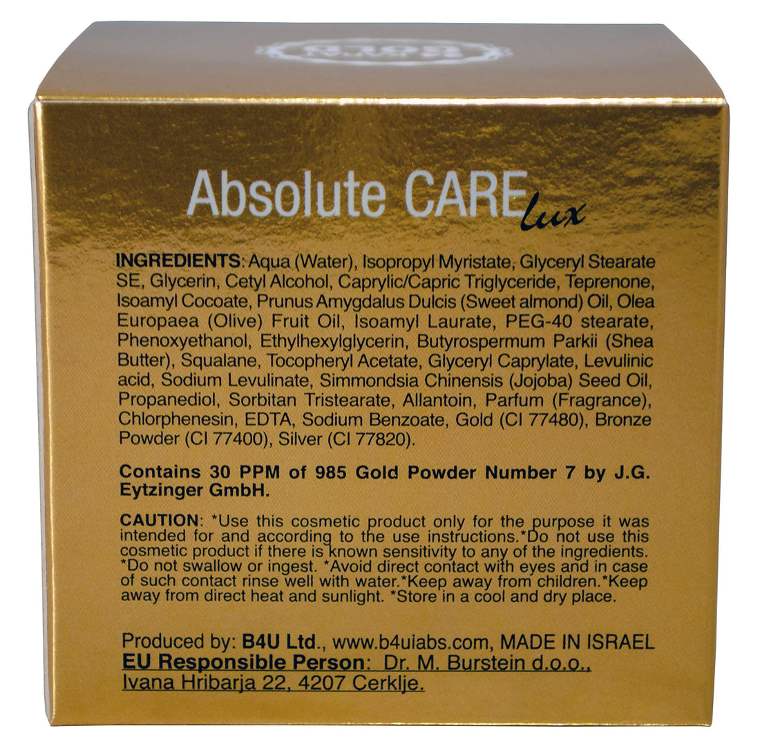 Absolute Care Lux 24 Karat Gold Illuminating Day & Night Cream