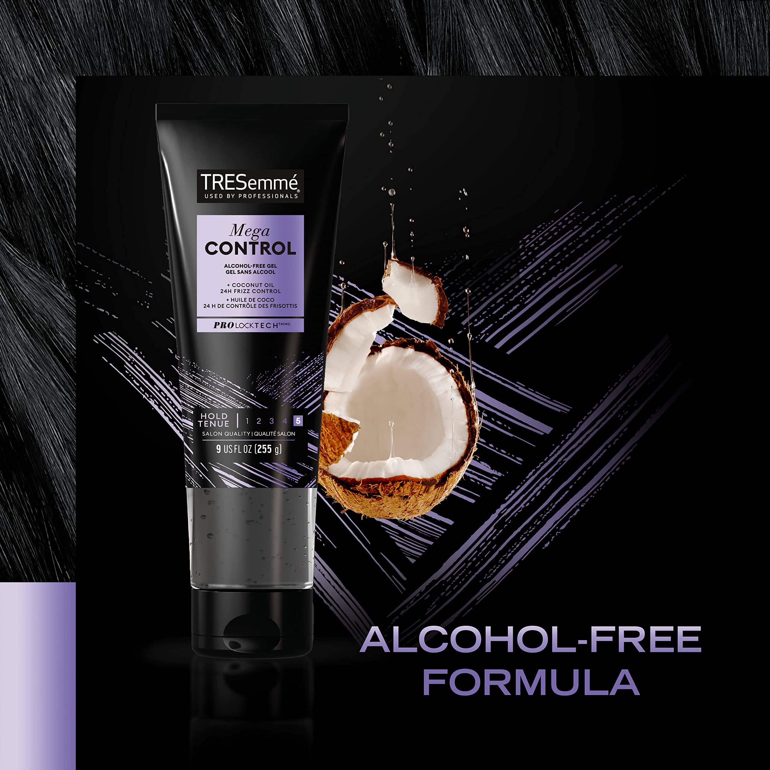 TRESemme Tres Two Hair Gel, Mega Sculpting 9 Oz (Pack Of 6)