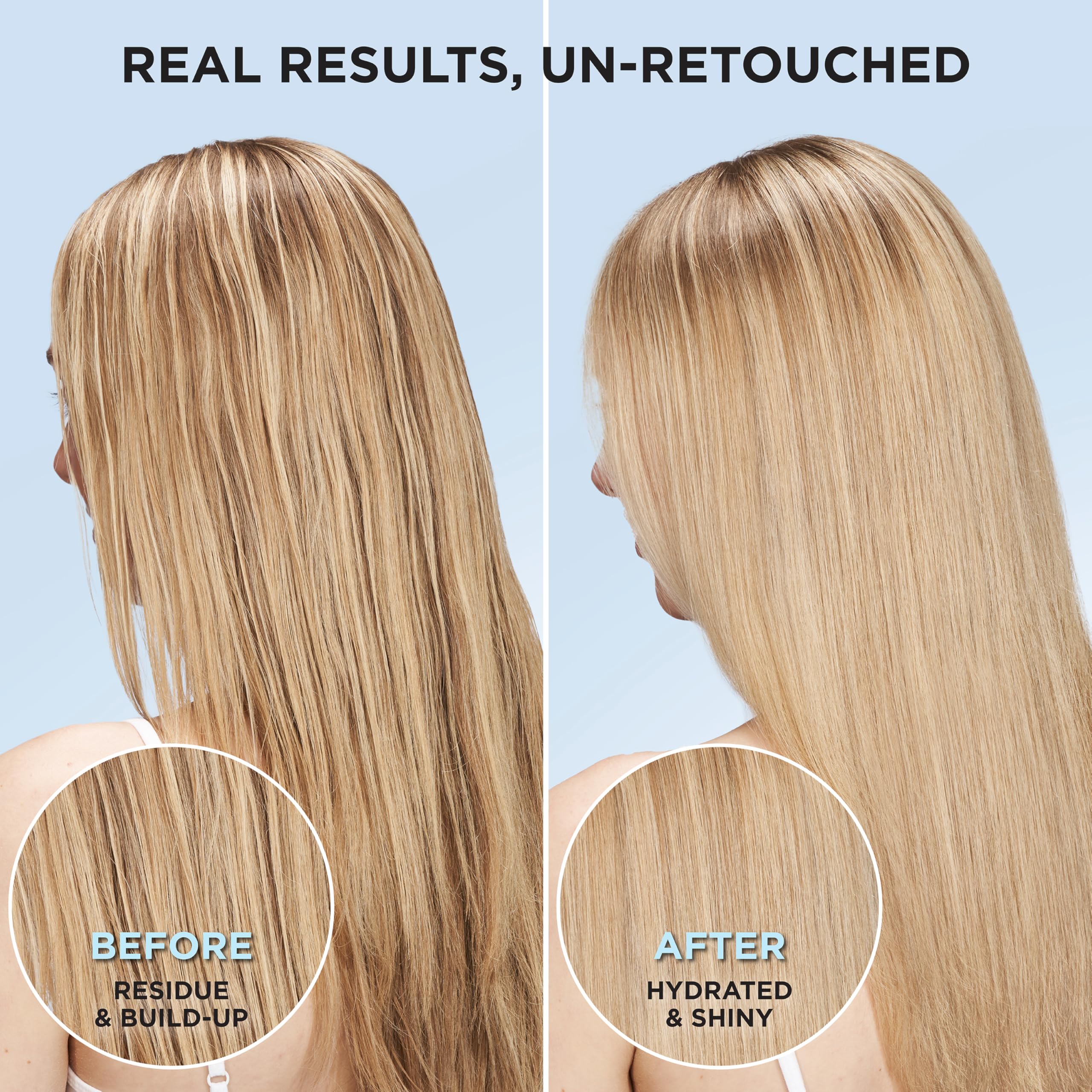 L'OREAL PARIS Restore Sulfate Free Conditioner with Antioxidants, Moisturizing Conditioner for Hard Water Exposure and Styling Build-up, EverPure, 6.8 Fl Oz