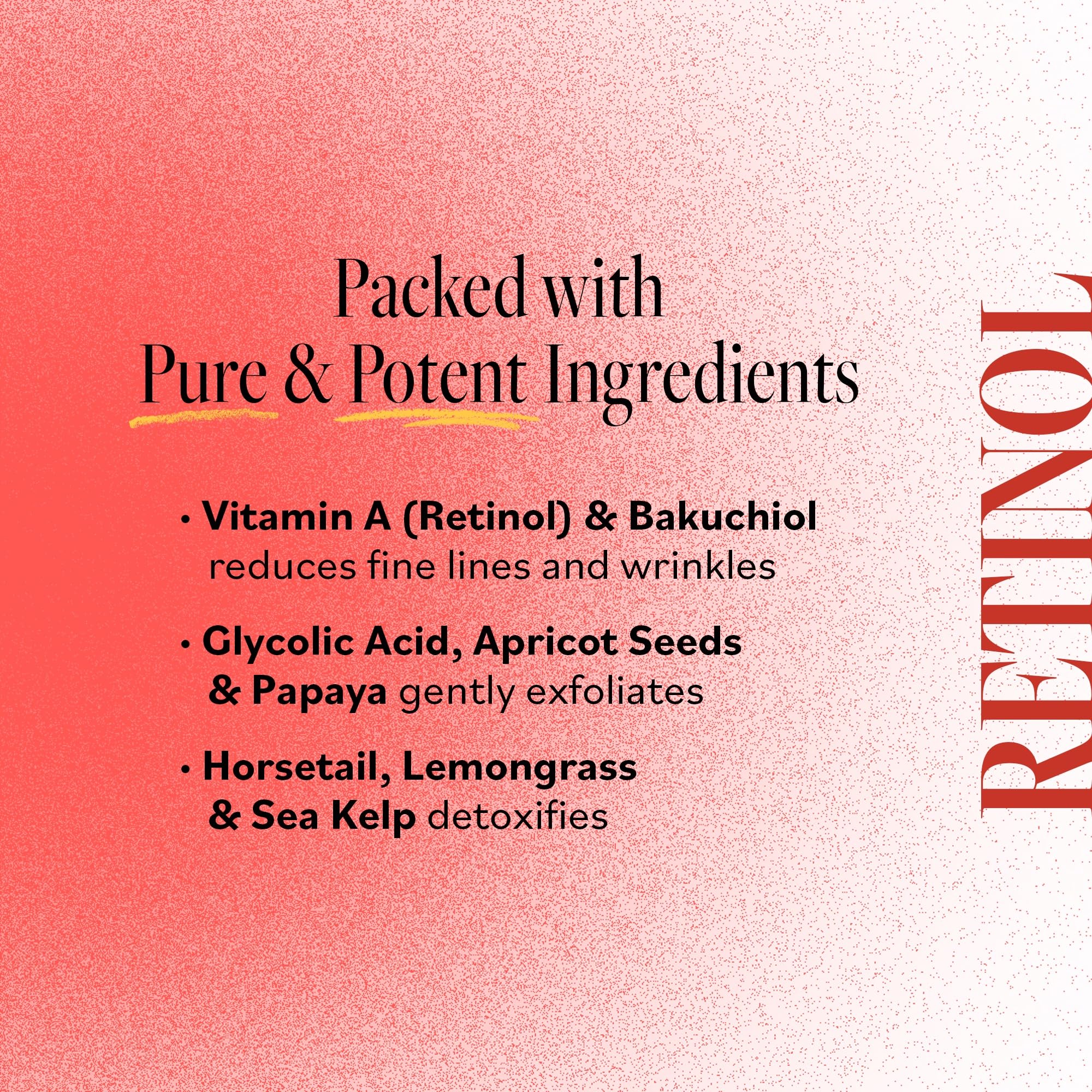 Derma E Natural Bodycare Vitamin A Glycolic Facial Scrub, 4-Ounce