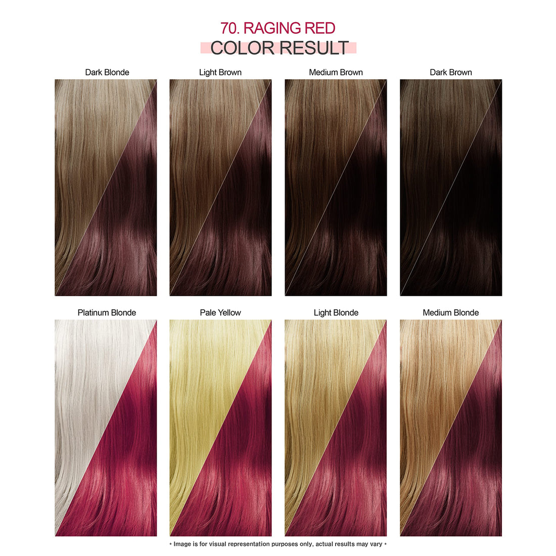Shining Semi-Permanent Hair Color - Raging Red - 118ml by Adore