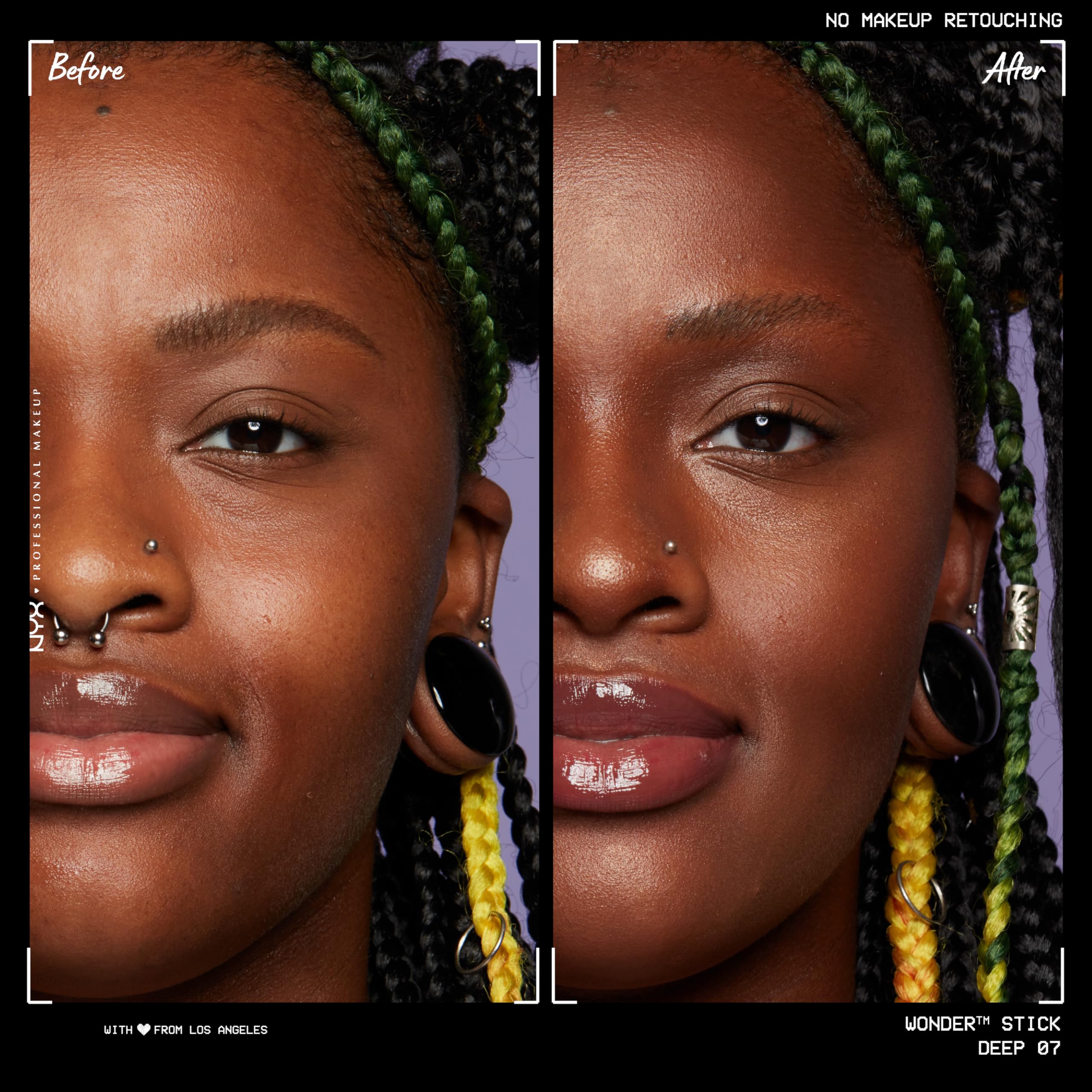 NYX PROFESSIONAL MAKEUP Wonder Stick, Face Shaping & Contouring Stick - Deep