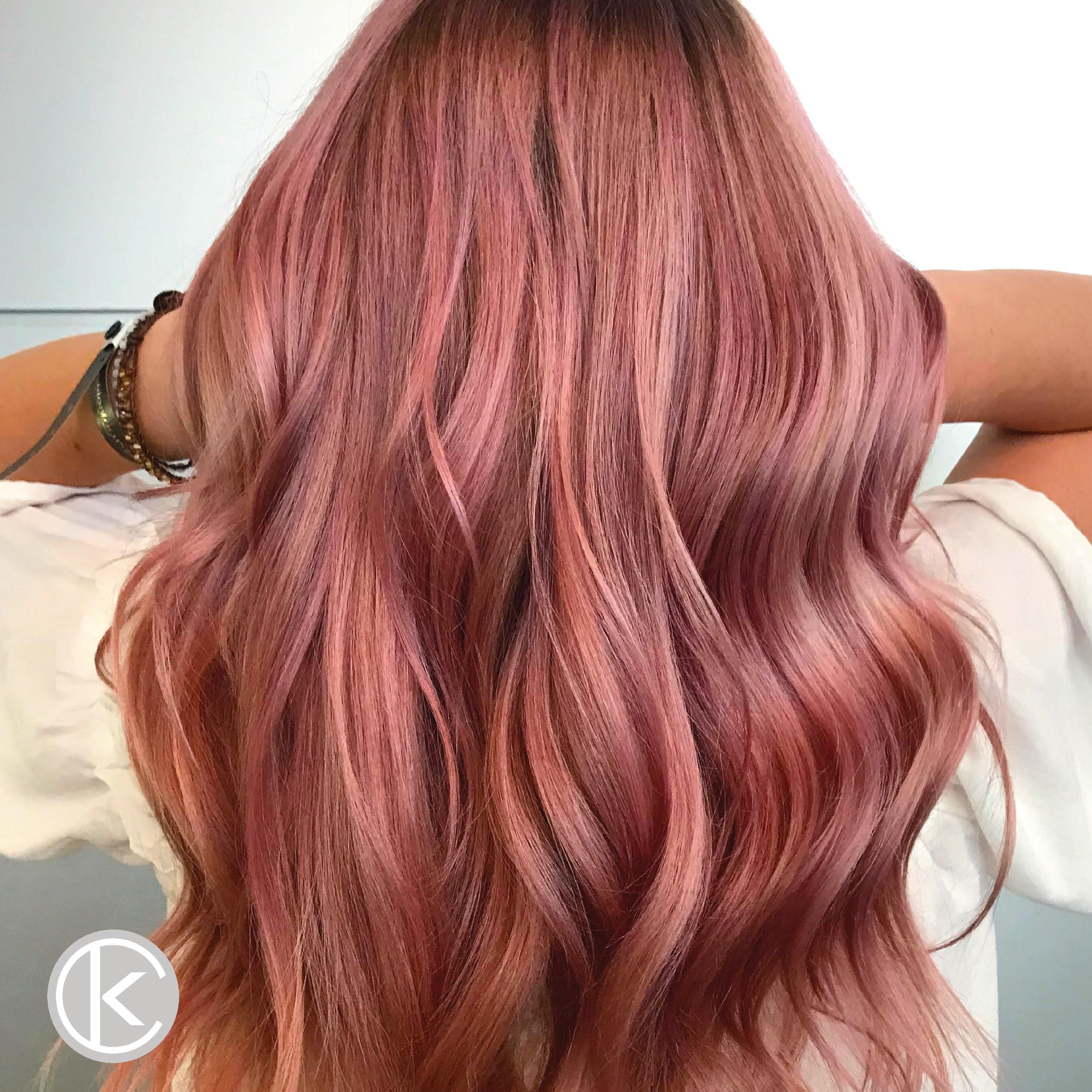 Keracolor Color Plus Clenditioner, Rose Gold, 12 Fluid Ounce