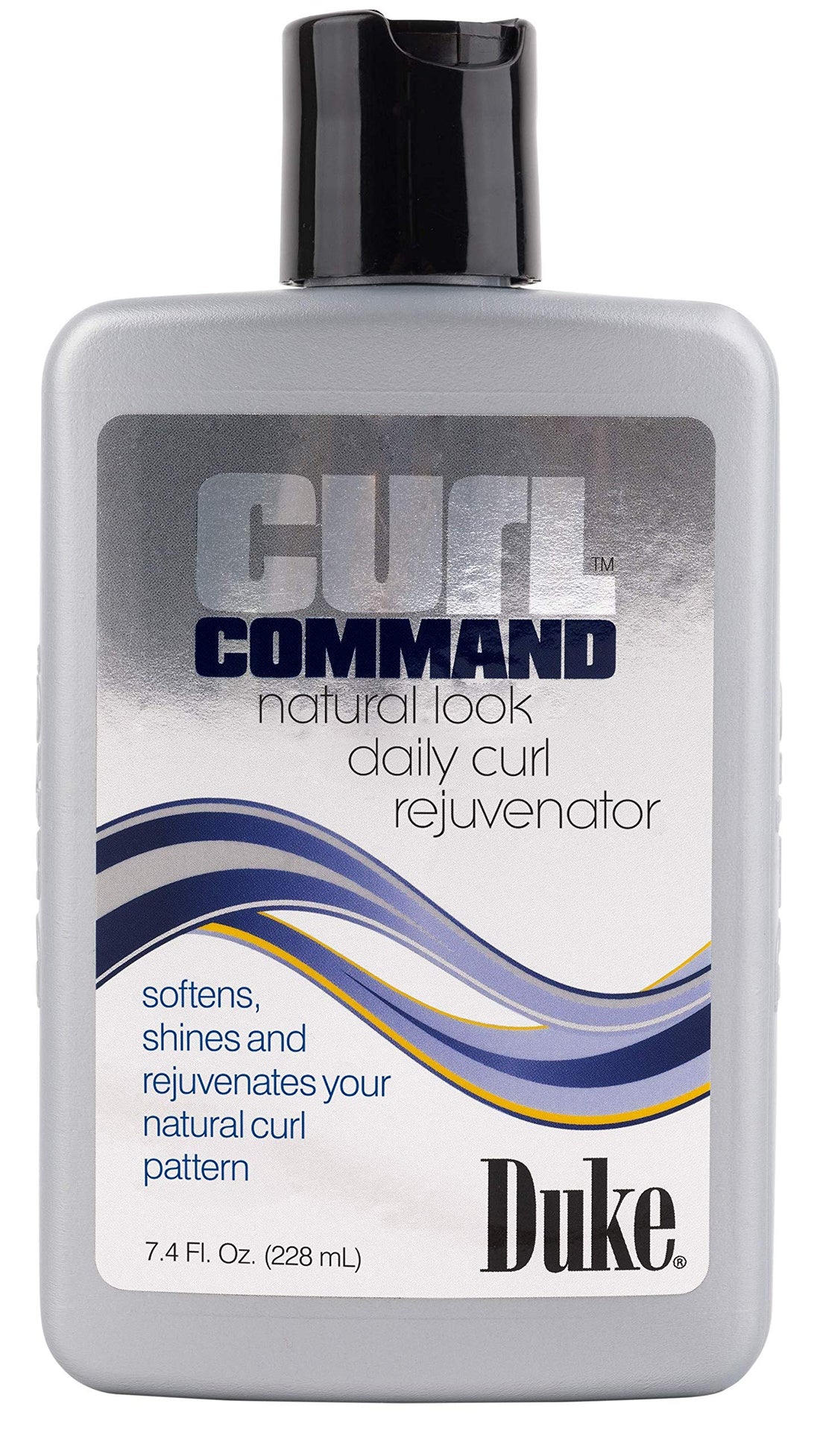 Duke Curl Command Natural Look Daily Curl Rejuvenator, 7.4 Ounce