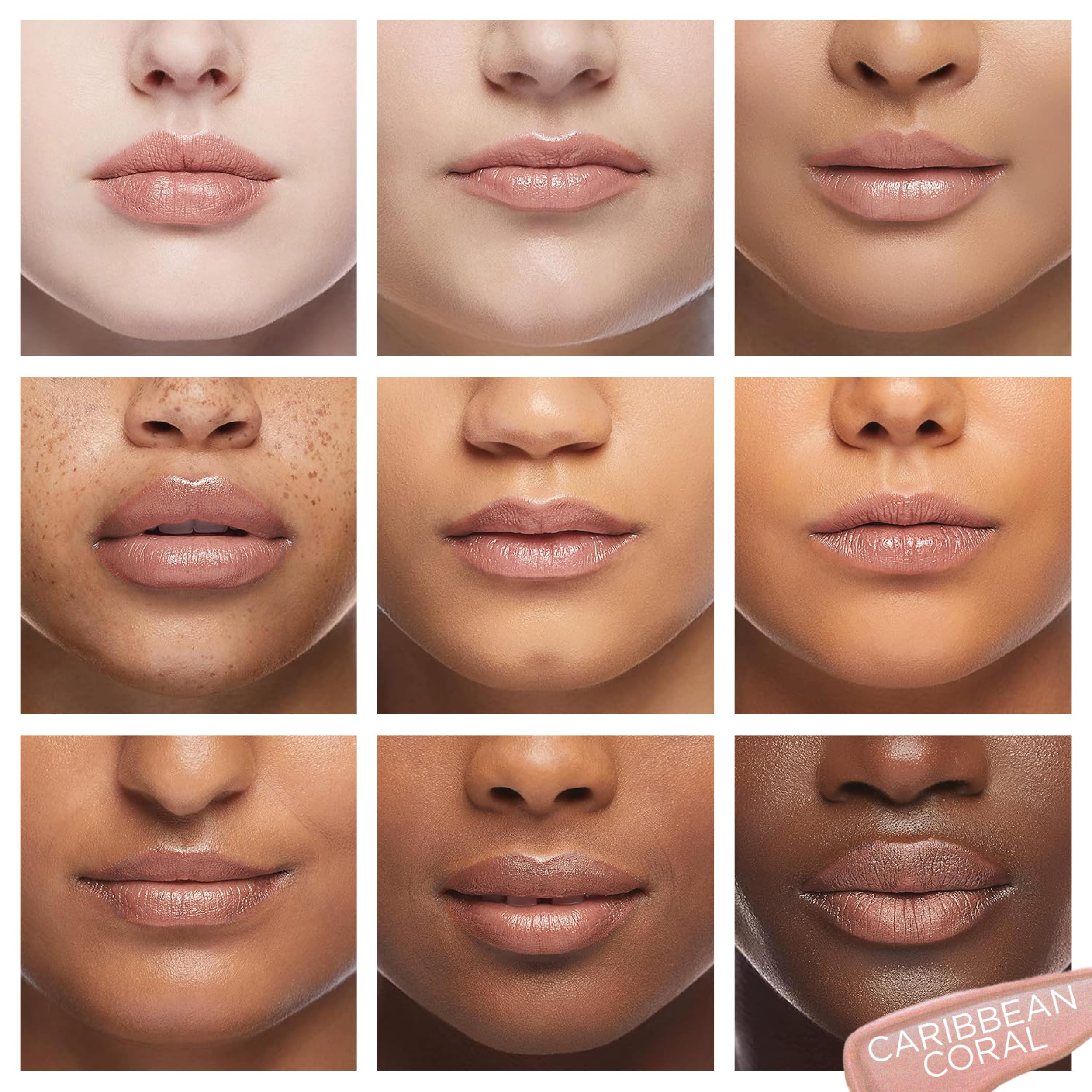 The Lano Company Light Up Push Button Lip Gloss, Coral, 0.3 Fluid Ounce