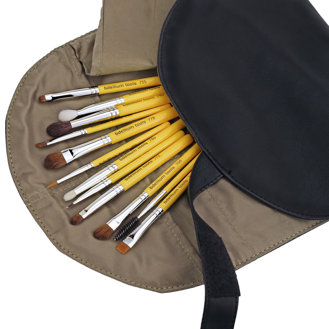 Bdellium Tools Travel Line Eye Set, Yellow