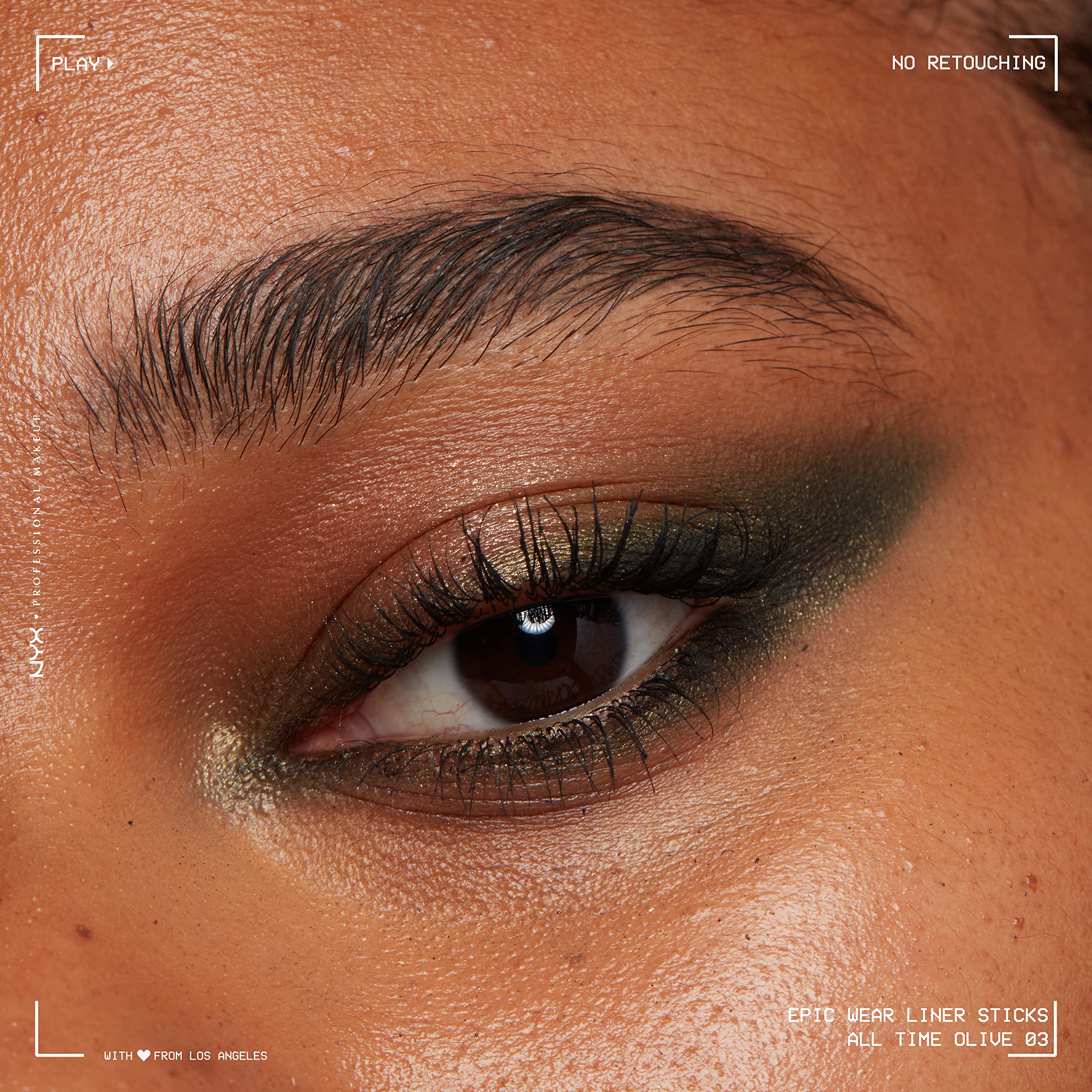 NYX PROFESSIONAL MAKEUP Epic Wear Liner Stick, Long-Lasting Eyeliner Pencil - All Time Olive