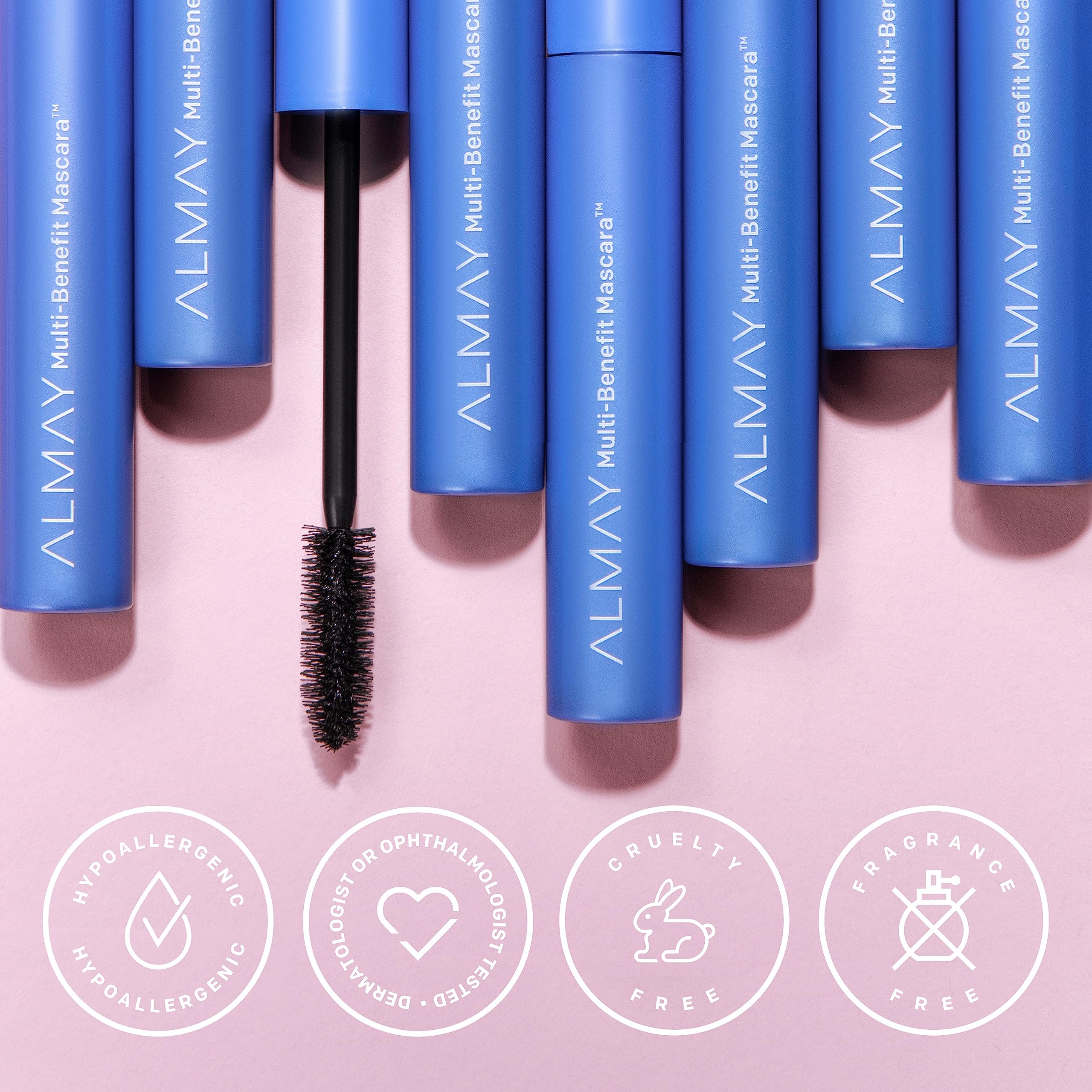 Almay One Coat Multi-Benefit Mascara, Black