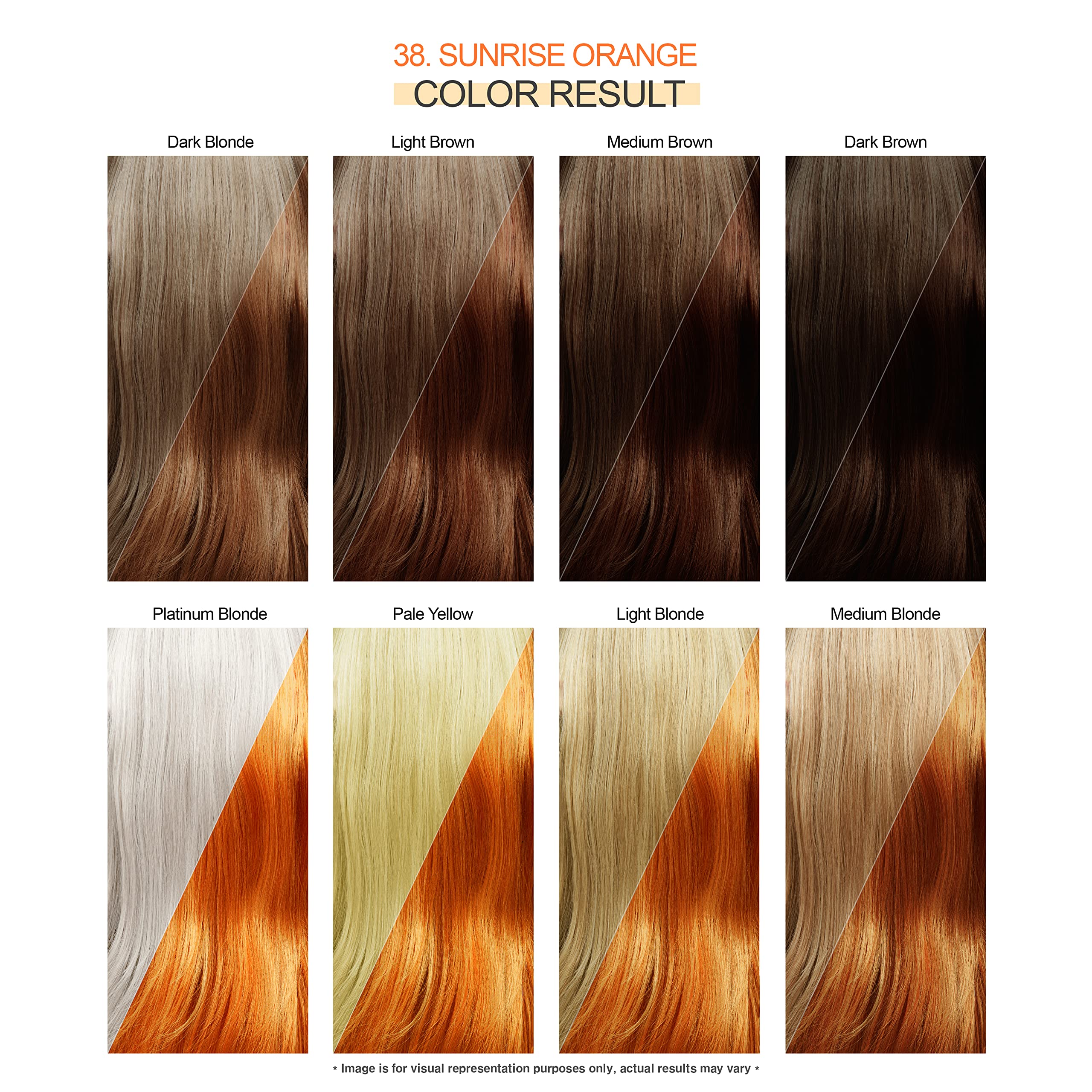 Adore Creative Image Hair Color #38 Sunrise Orange AD
