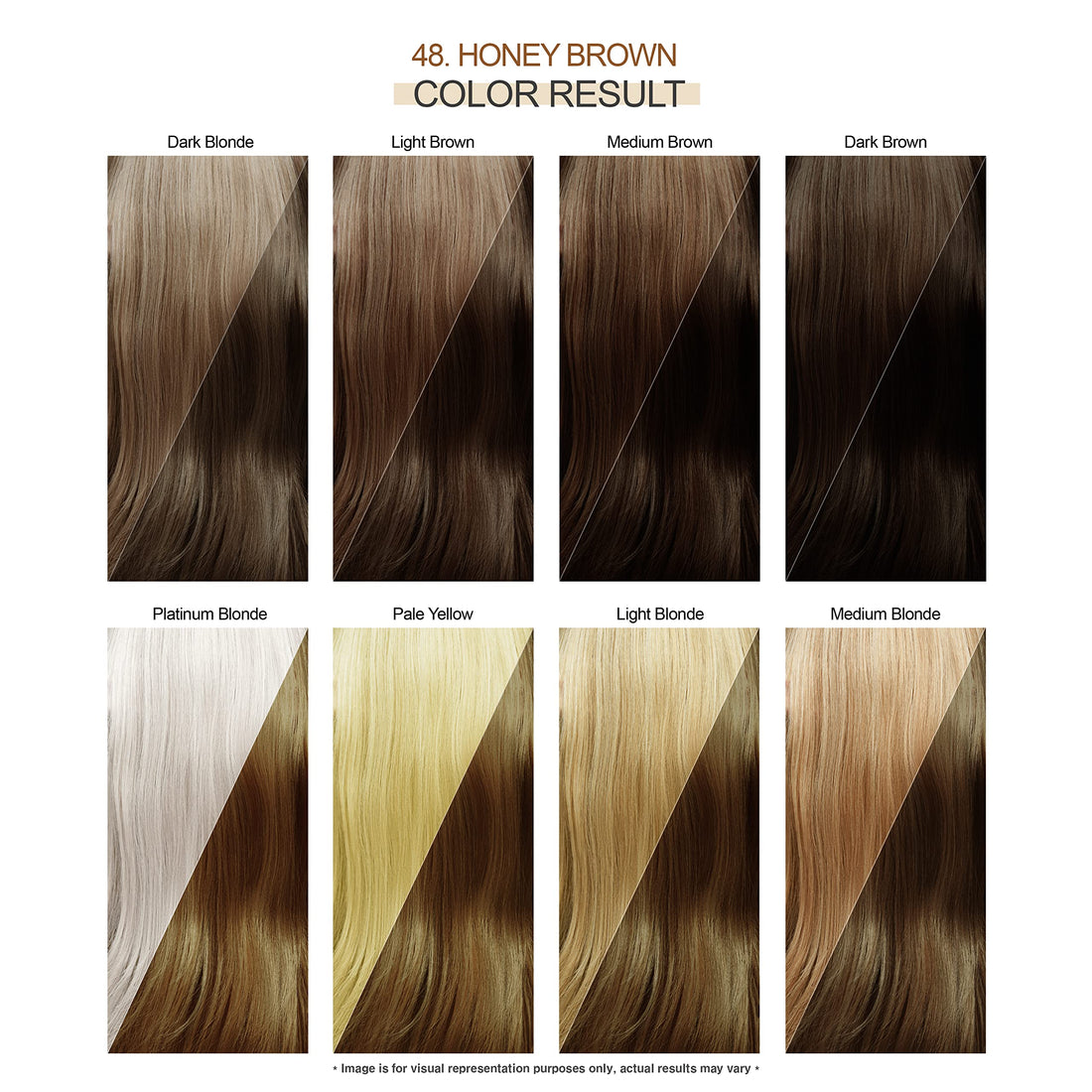 Adore Creative Image Hair Color #48 Honey Brown AD