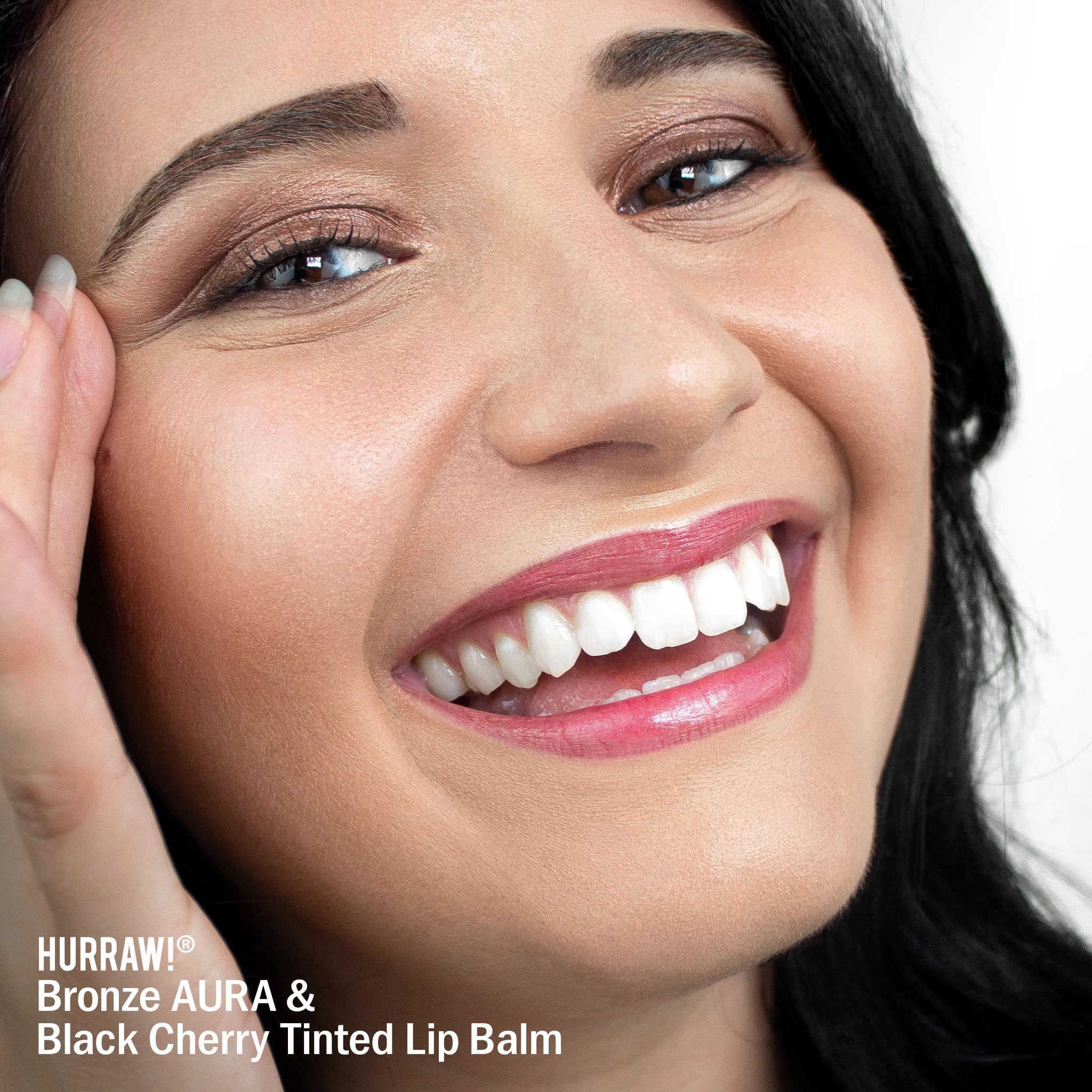 Hurraw! Bronze Aura Balm: Coconut-based Multi-Use Highlighter, Shimmer, Illuminator & Luminizer. Healthy Beauty with Synthetic Mica. Certified Vegan & Cruelty Free. Organic and Natural. Made in USA