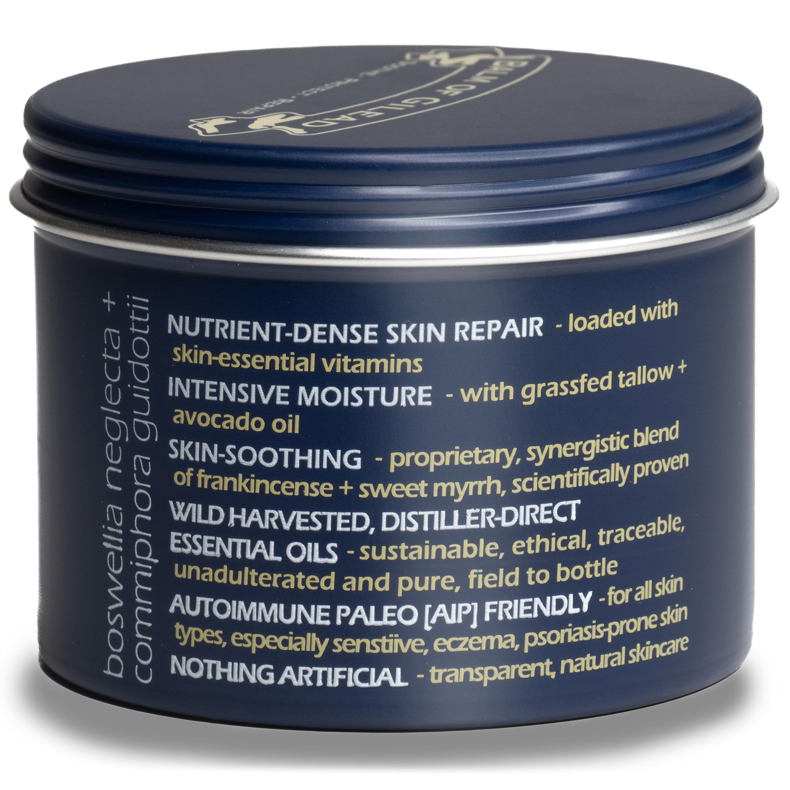 BALM OF GILEAD Foot Healing Cream – Frankincense & Sweet Myrrh Moisturizer for Sensitive Skin - Relieving Foot Therapy & Diabetic Skin Healing - Deeply Nourishing & Synergistic Cream