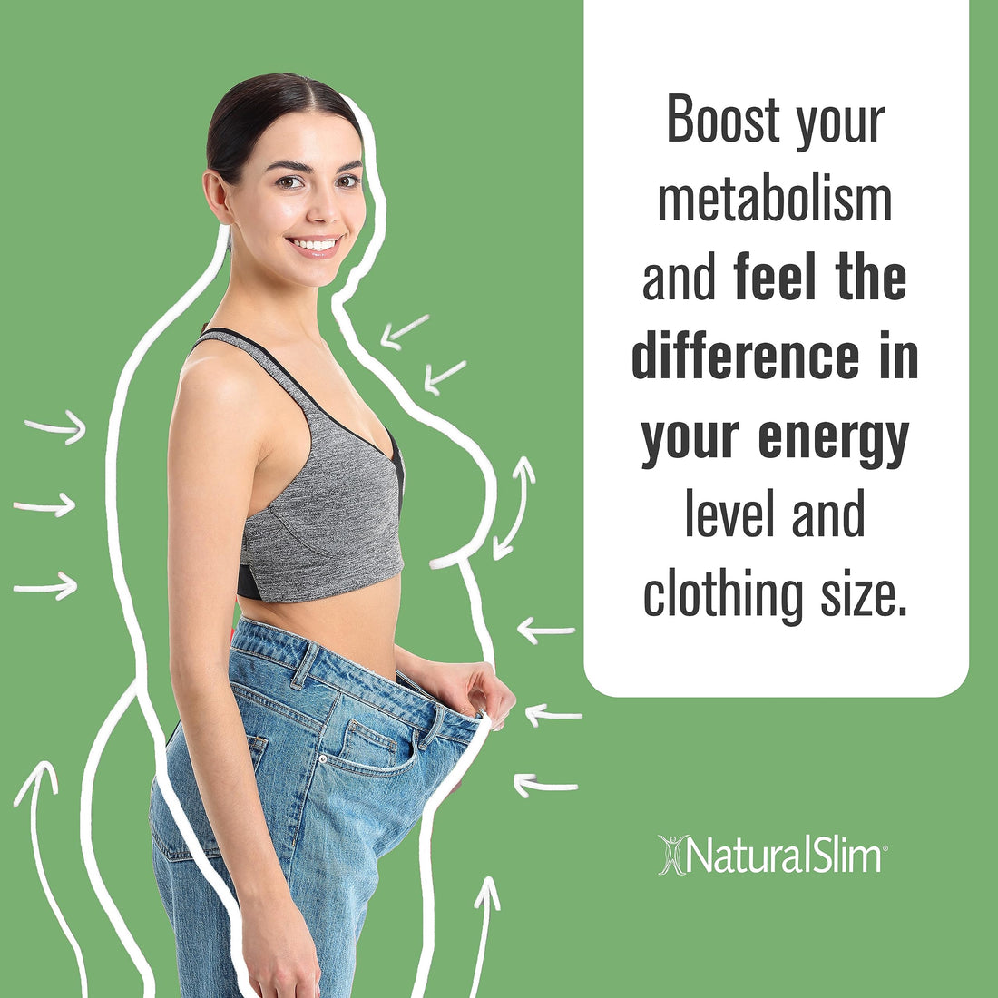 NaturalSlim Metabolic Vitamins - Combination of High Potency Multivitamins, Minerals, B Complex, Msm, & Digestive Formula Supplements for Men & Women - Energy & Metabolism Support - Capsule,1 Pack